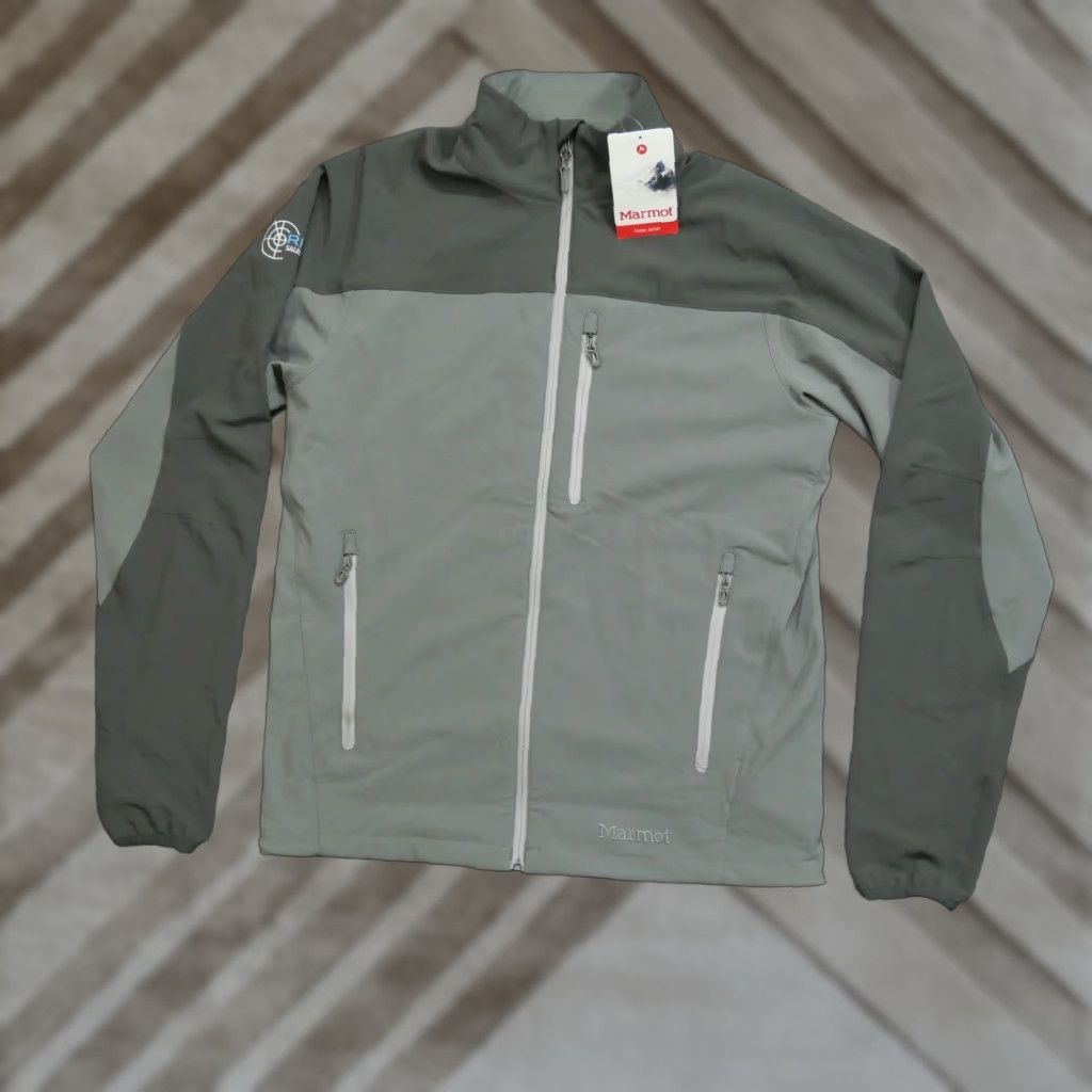Marmot Marmot Jacket Mens M Grey Full Zip Tempo M3 Outdoors Casual Size US M / EU 48-50 / 2 - 1 Thumbnail