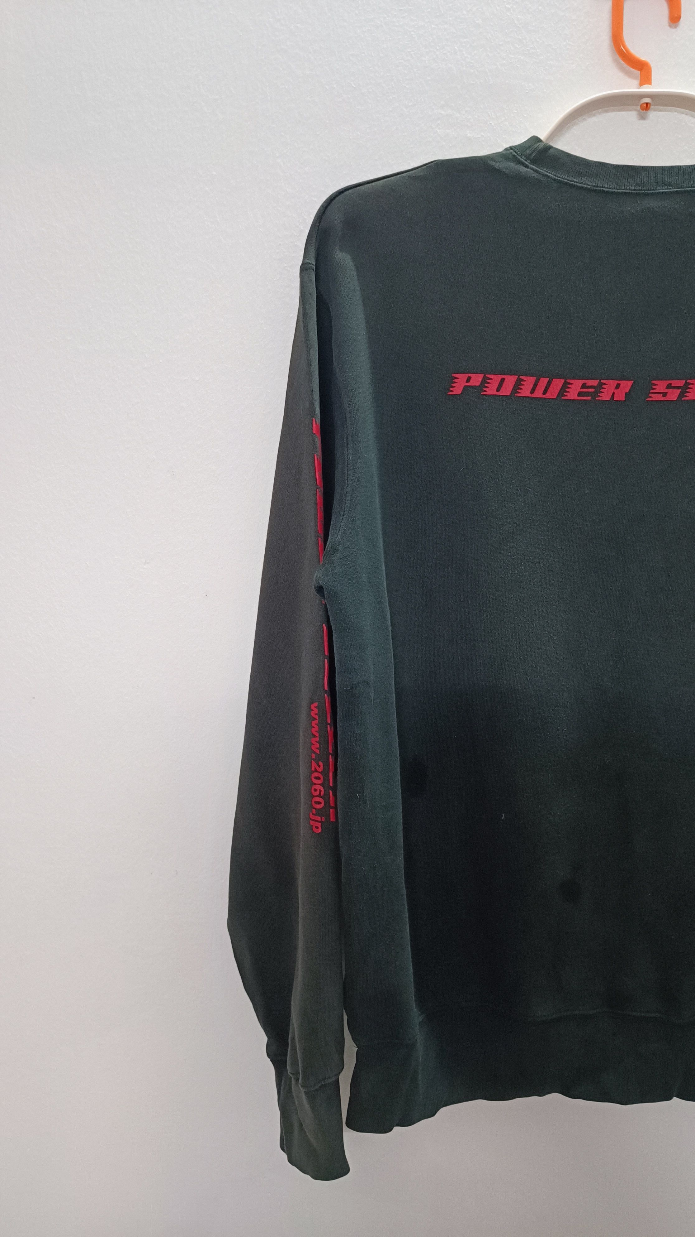 Japanese Brand × Vintage Vintage Look Japanese Power Seller Black Sweatshirts Size US XL / EU 56 / 4 - 8 Thumbnail