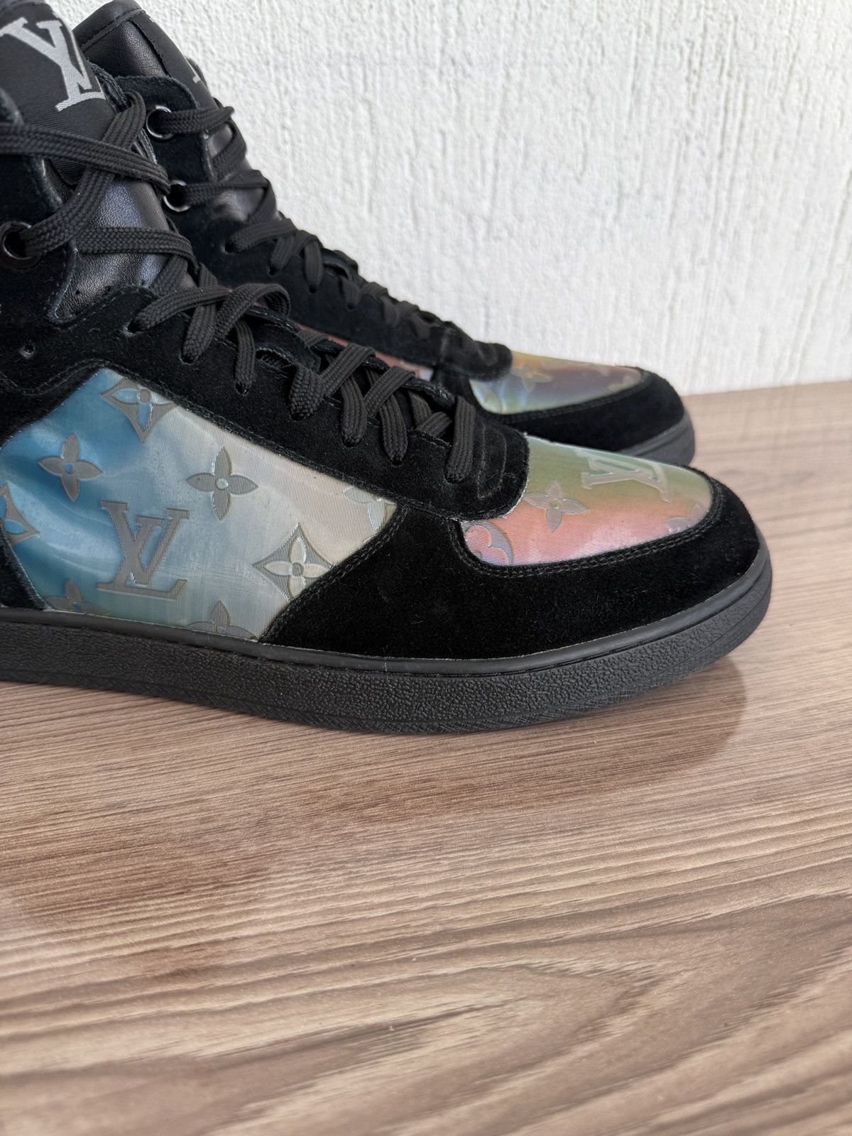 Louis Vuitton Monogram Rivoli leather sneakers Size US 10 / EU 43 - 4 Thumbnail
