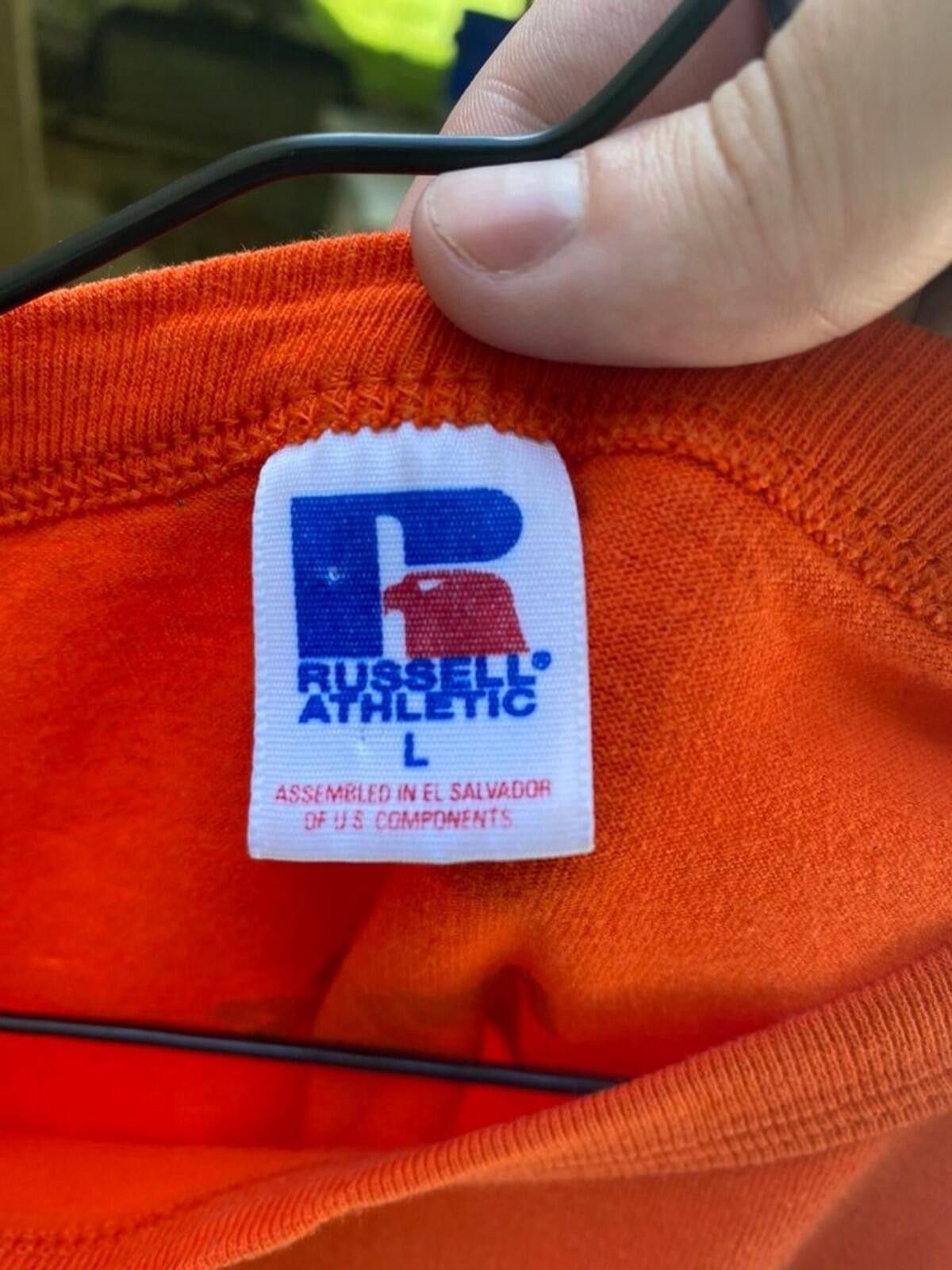Russell Athletic NCAA Auburn Tigers Football Tommy Tuberville Shirt Size L Size US L / EU 52-54 / 3 - 3 Thumbnail