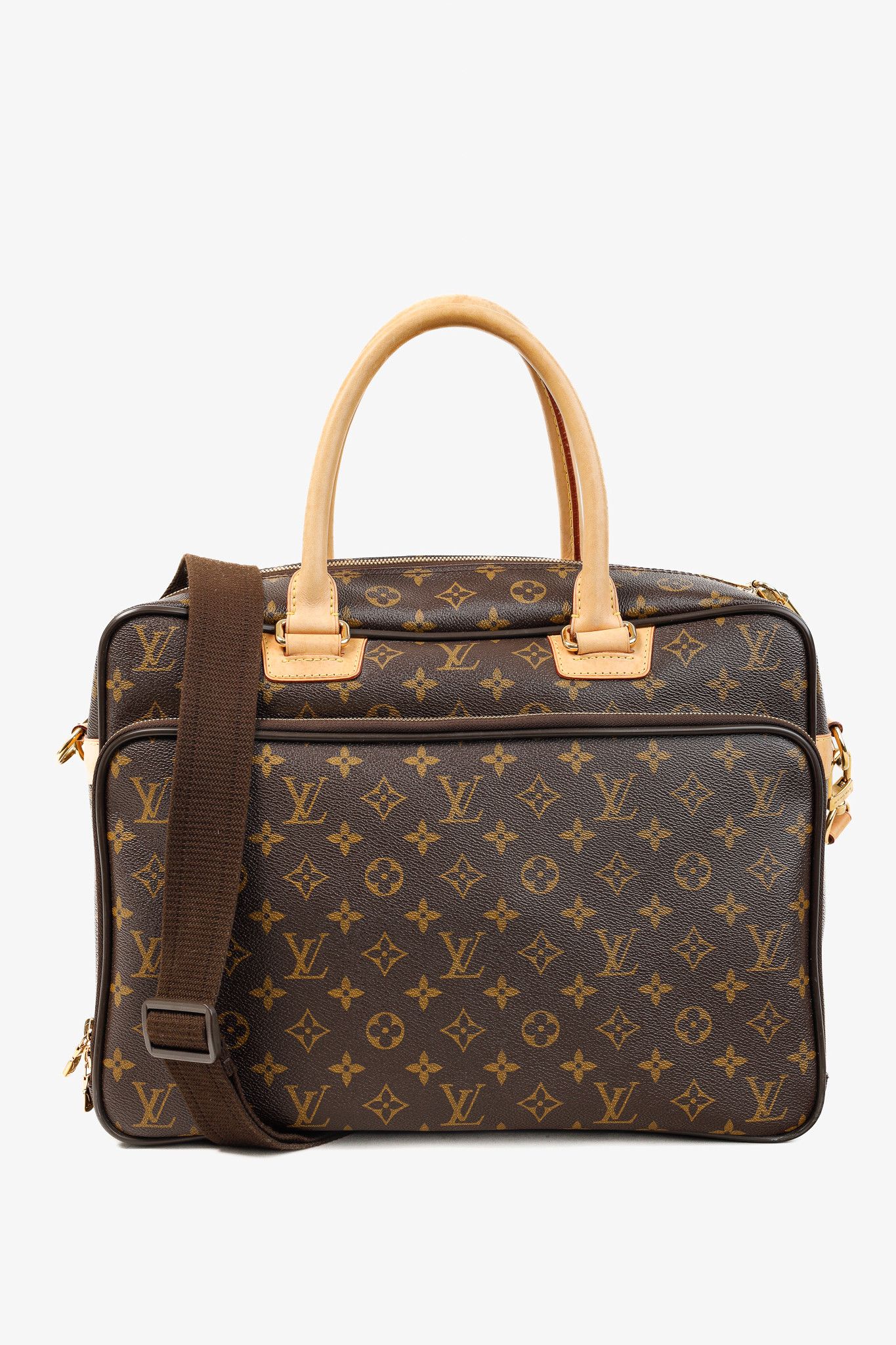 Louis Vuitton Louis Vuitton Icare Brown Monogram Canvas Messenger Bag Size ONE SIZE - 1 Thumbnail