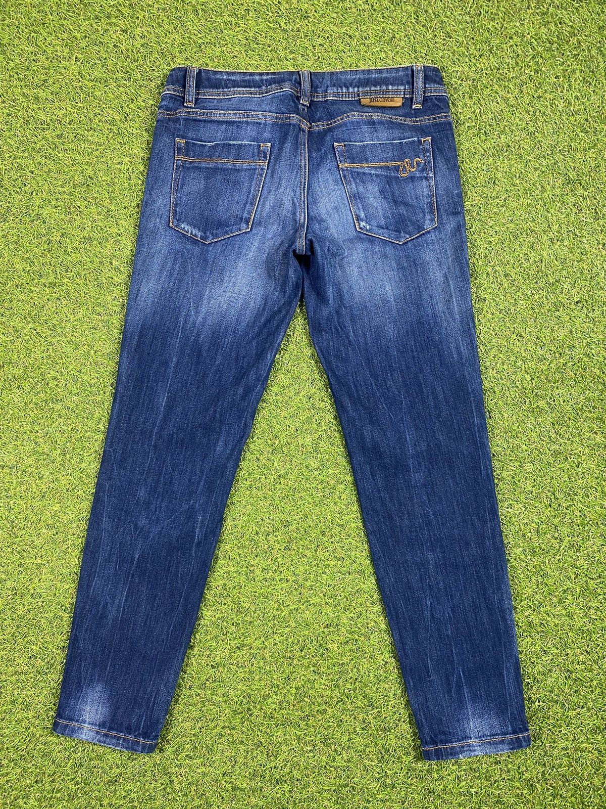 Just Cavalli × Vintage Vintage Y2K Just Cavalli jeans denim streetwear size 26 Size 26" / US 2 / IT 38 - 3 Thumbnail