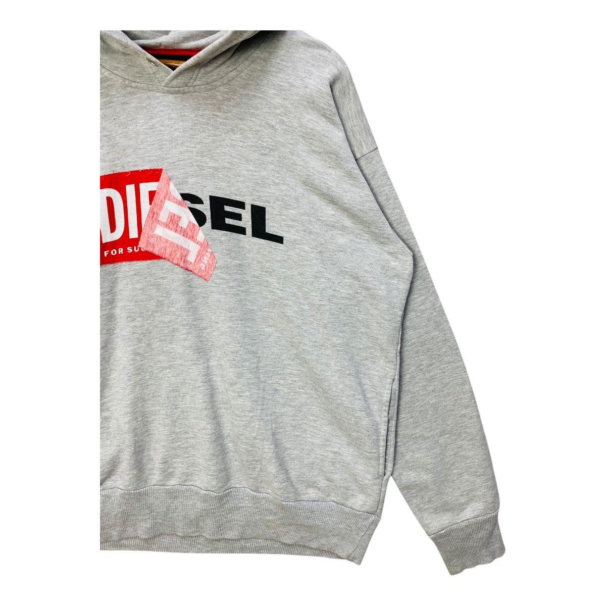 Diesel Vintage Diesel Hoodie Sweatshirt Big Spellout Size Small Size US S / EU 44-46 / 1 - 3 Thumbnail