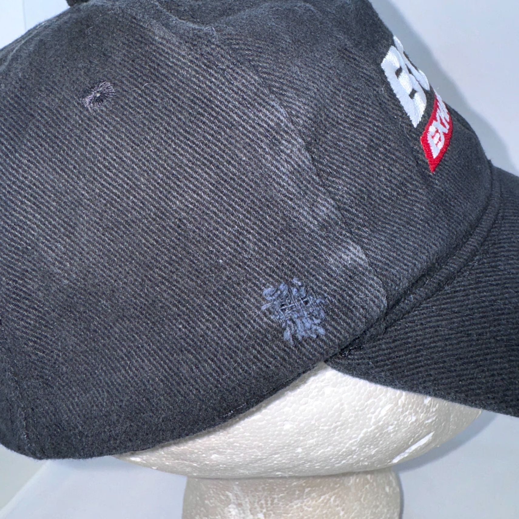 Vintage BORLA Exhaust Systems Black Snapback Hat Racing Cap, Adjustable, Cotton Canvas, Men, Logo, Lightweight, Breathable, Casual Cap Size ONE SIZE - 3 Thumbnail