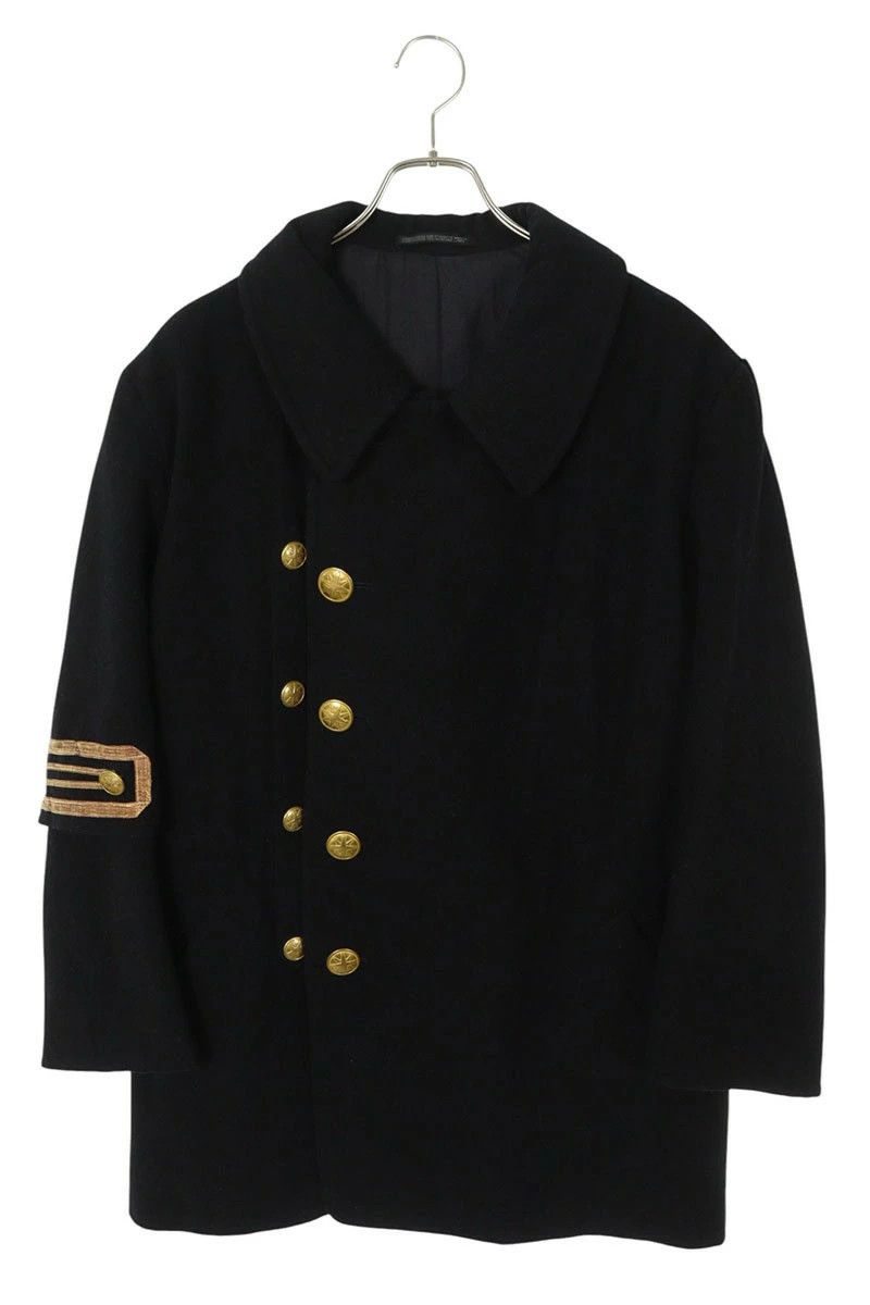Yohji Yamamoto POUR HOMMEHS-C62-105 Gold Button Napoleon Coat Size US M / EU 48-50 / 2 - 1 Thumbnail