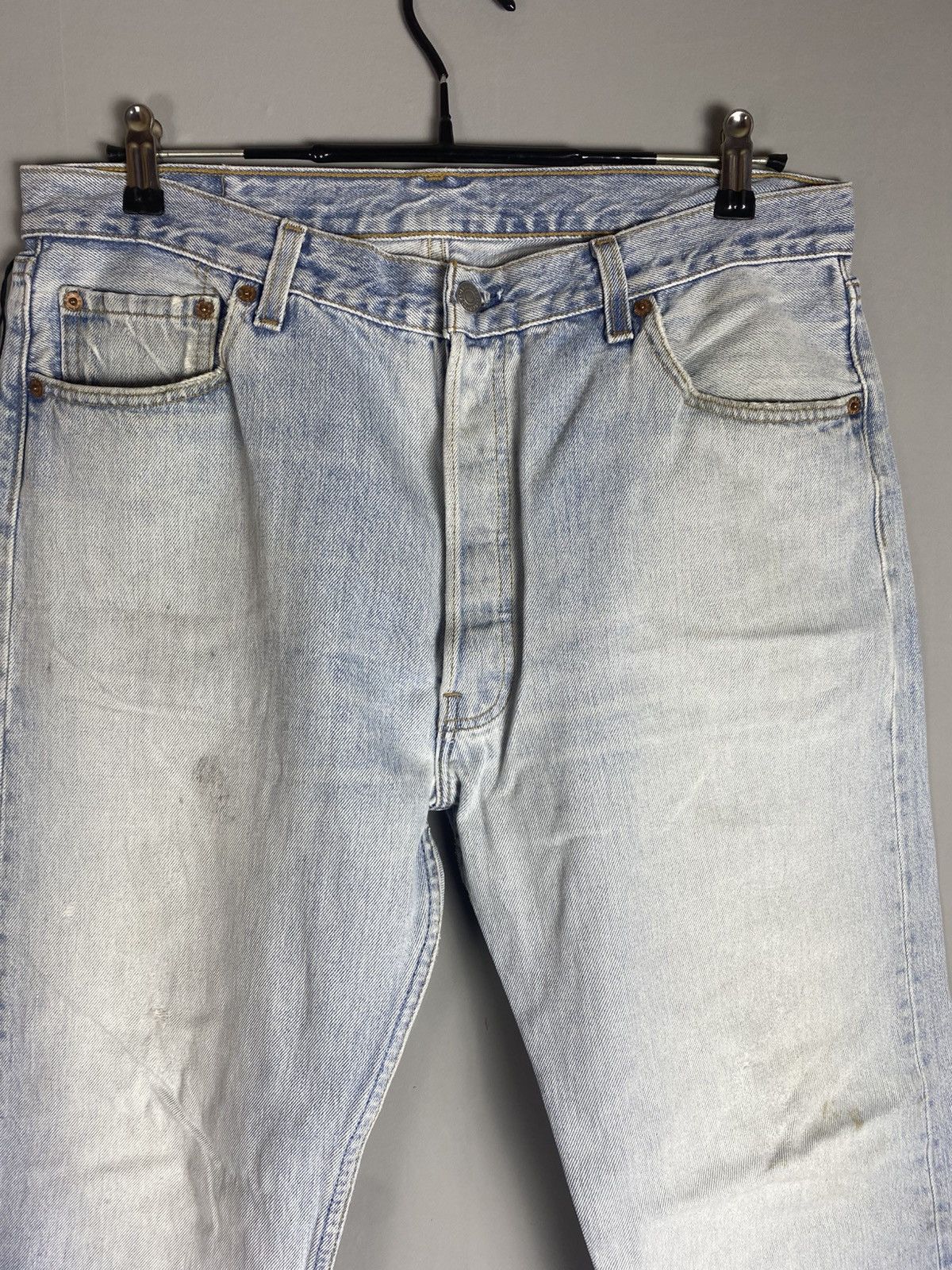Levi's × Vintage Vintage 90s Levi’s 501 jeans denim Size US 36 / EU 52 - 6 Thumbnail