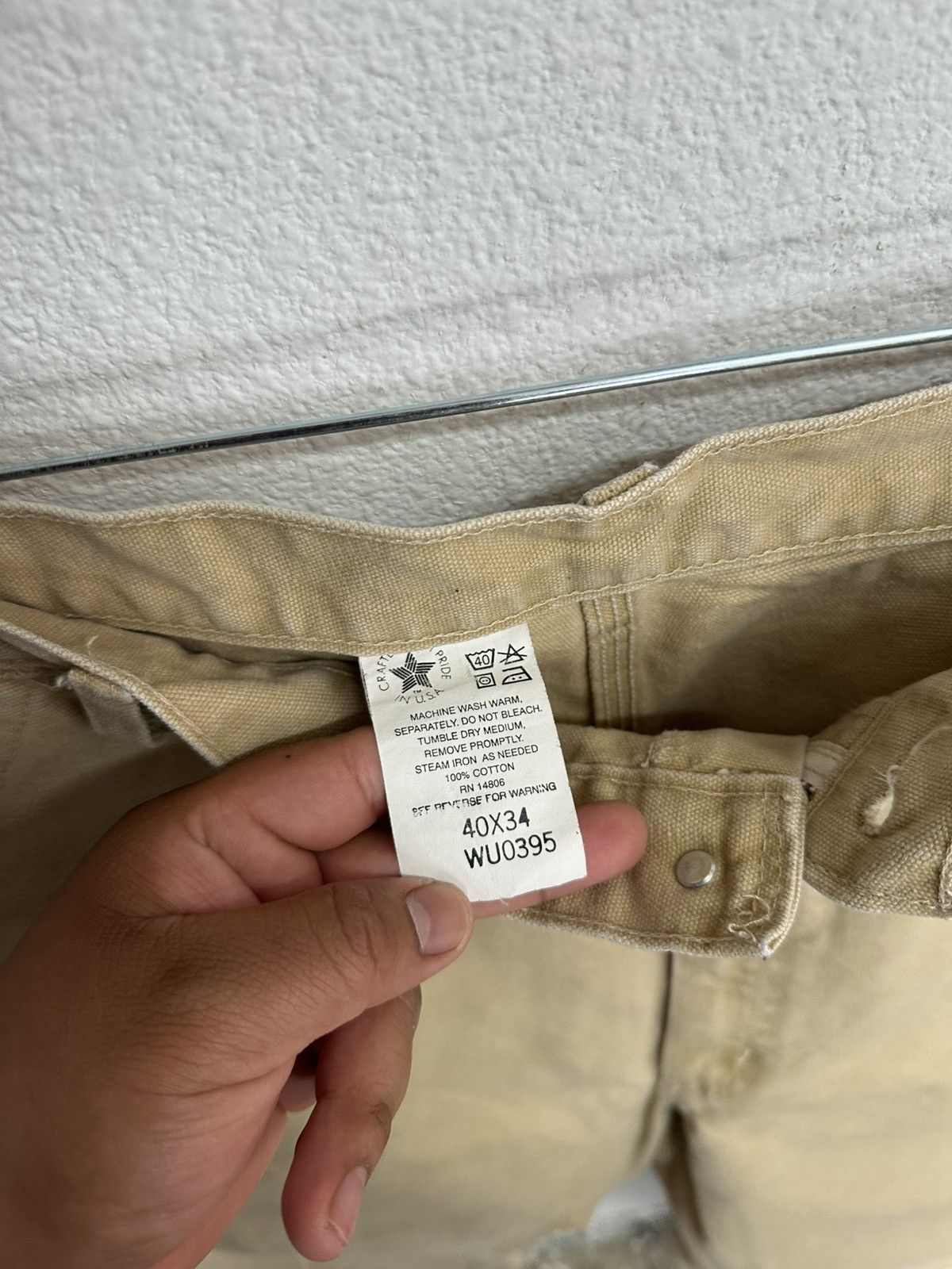 Carhartt 90s Carhartt pants size 40 Size US 40 / EU 56 - 4 Thumbnail