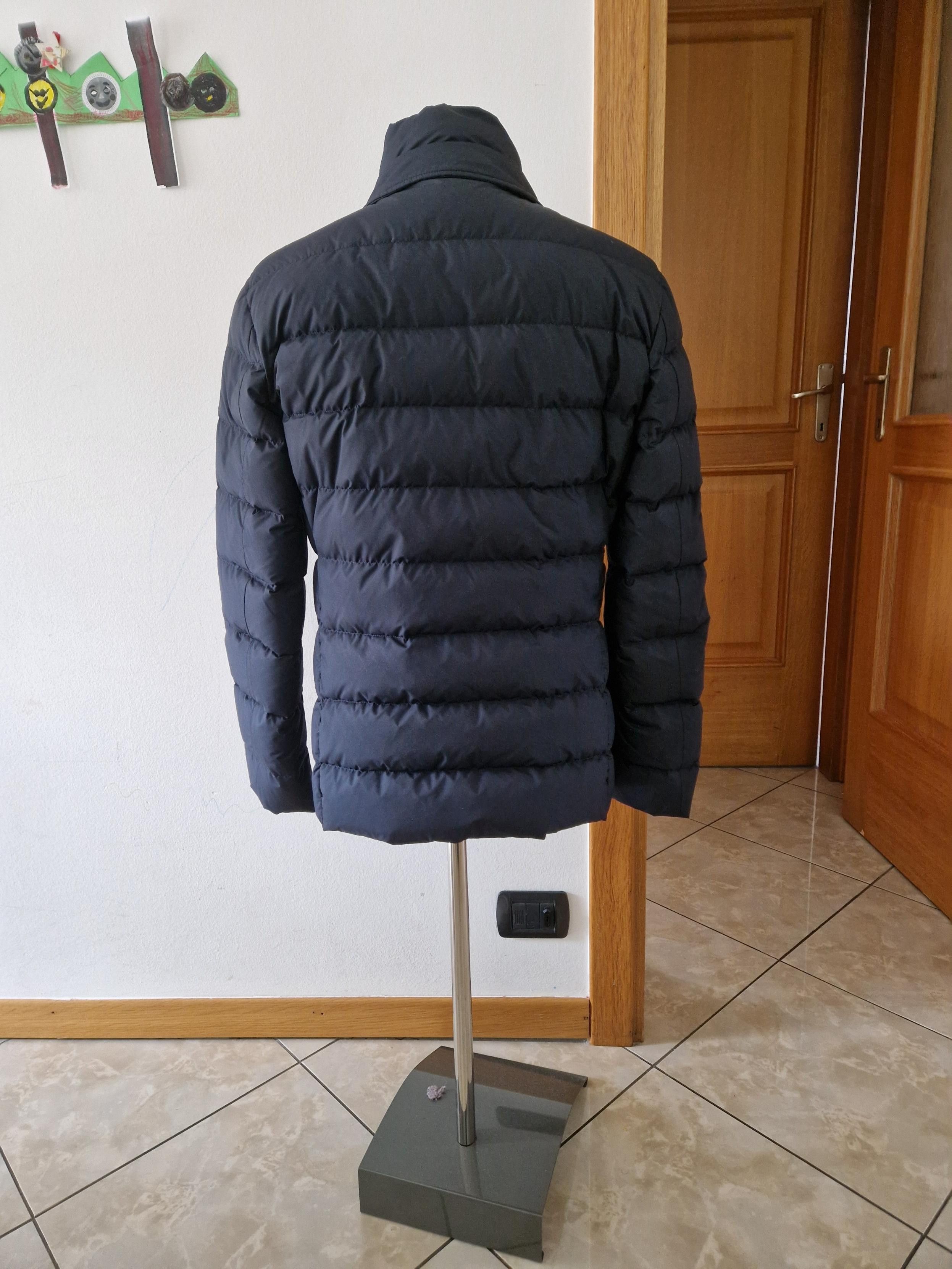 Fay Fay Double Front Quilted Down Jacket – Navy Blue – Size S Size US S / EU 44-46 / 1 - 2 Thumbnail
