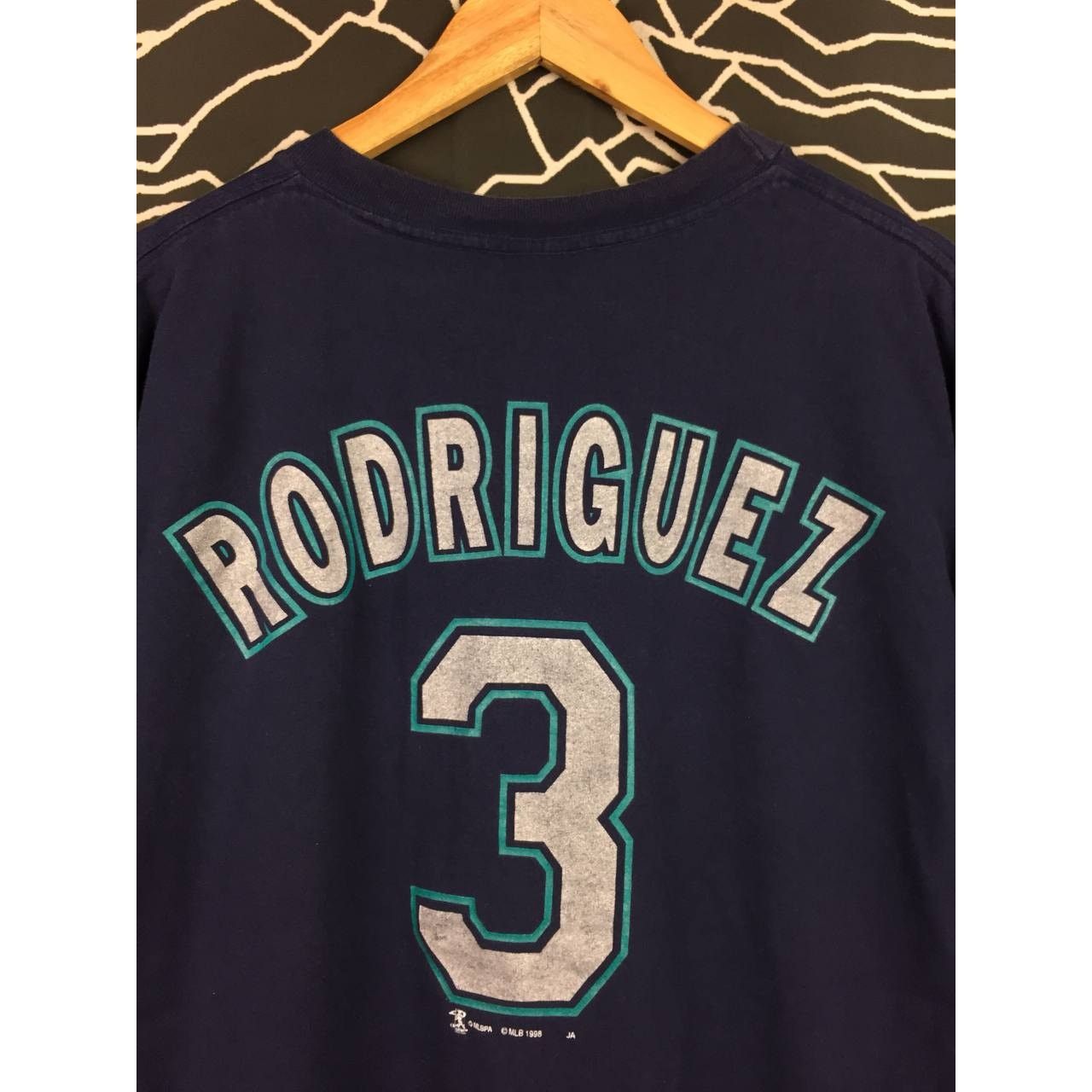 MLB Vtg 90s Seattle Mariners Alex Rodriguez MLB Tee Size XL Size US XL / EU 56 / 4 - 2 Thumbnail