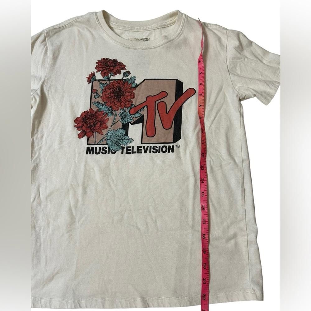 Mtv MTV l Graphic Boho Band Tee XS Size XS / US 0-2 / IT 36-38 - 4 Thumbnail