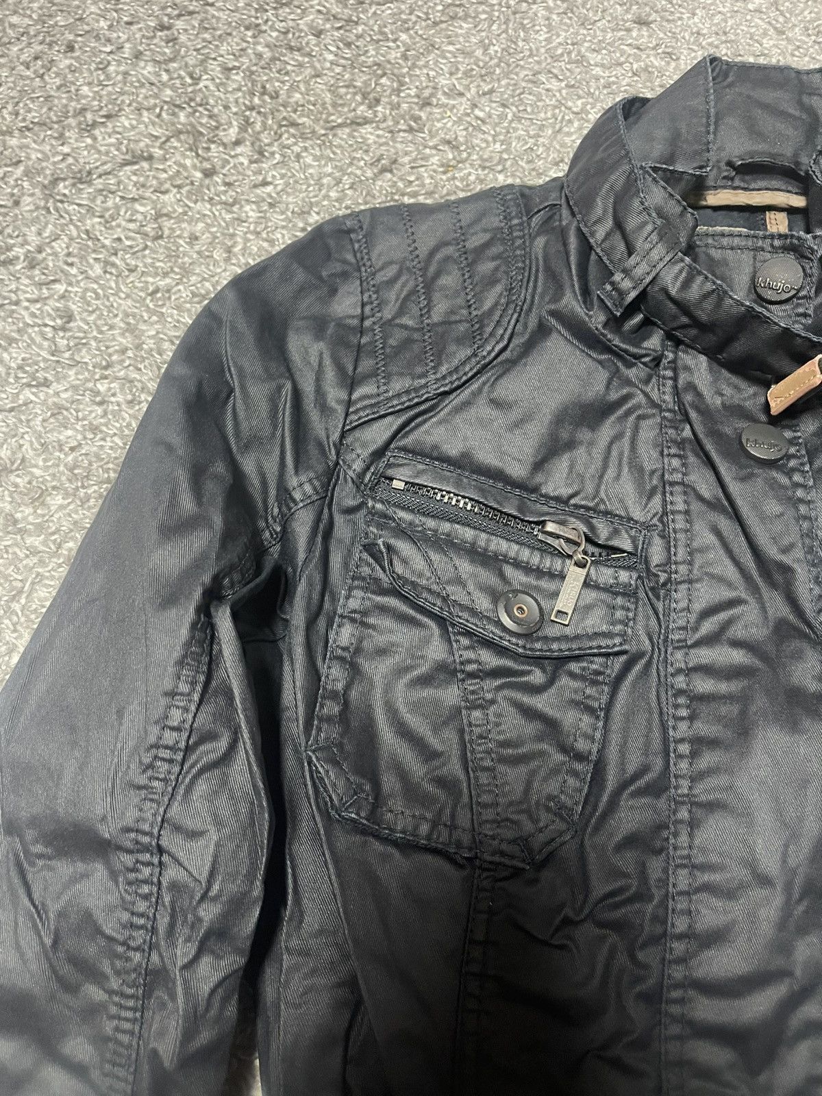Japanese Brand Khujo Siren shell Japanese belted Jacket Patchwork size S Size S / US 4 / IT 40 - 7 Thumbnail