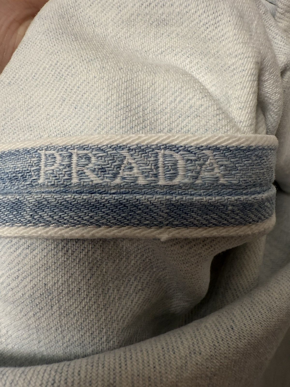 Prada Prada washed dyed denim shirt Size US XS / EU 42 / 0 - 7 Thumbnail