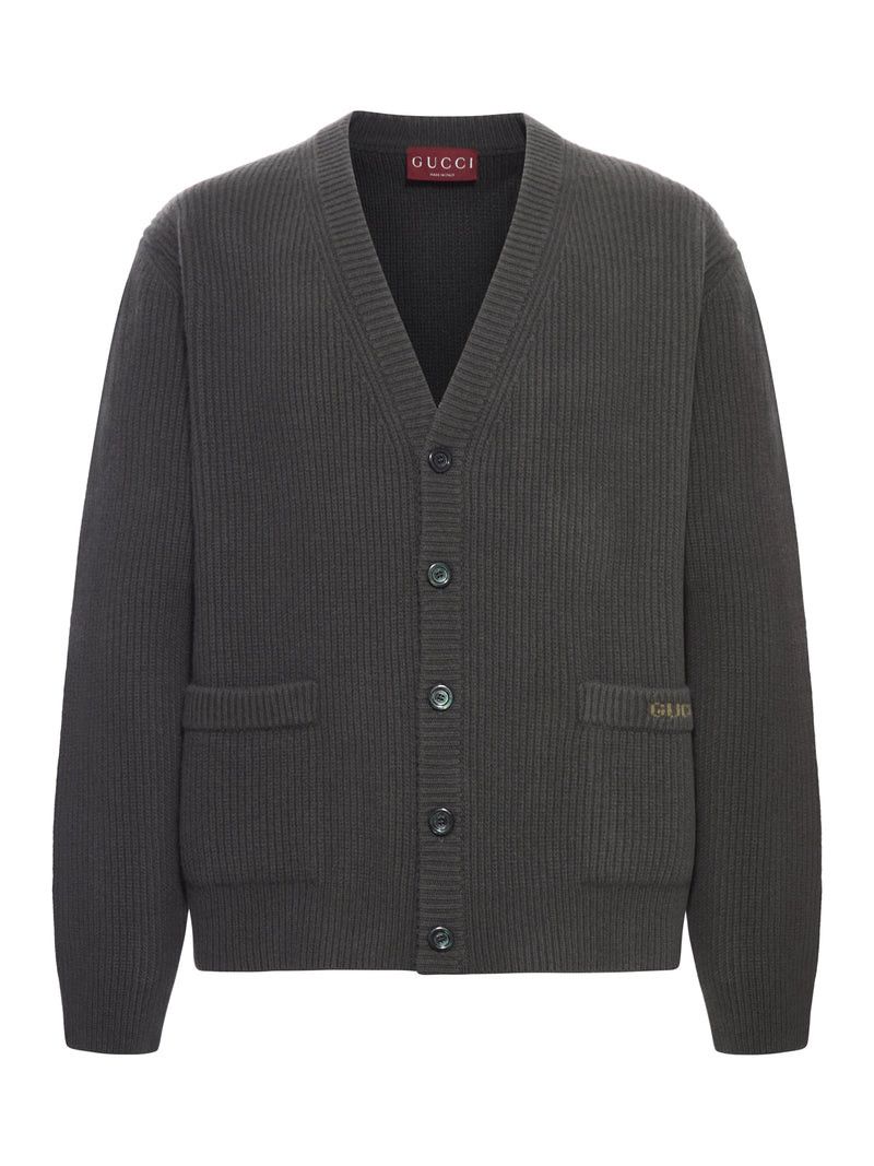 Gucci CASHMERE BLEND CARDIGAN Size US L / EU 52-54 / 3 - 1 Thumbnail
