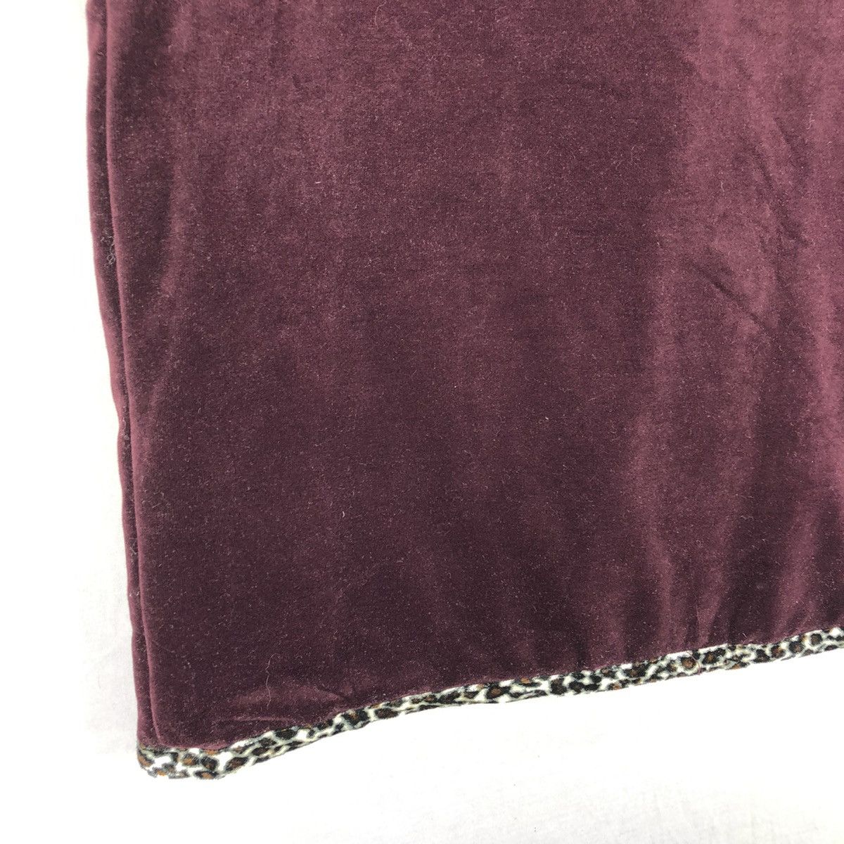 Japanese Brand Vintage 90's Velvet Leopard Women Vest by Drellous Life Size S / US 4 / IT 40 - 6 Thumbnail