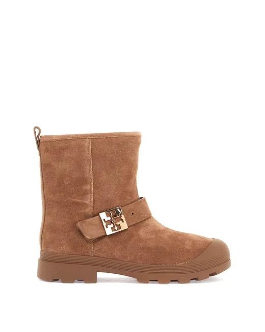 Tory Burch o1s22i1n1024 Ankle Boots in Brown Size US 7 / IT 37 - 1 Thumbnail