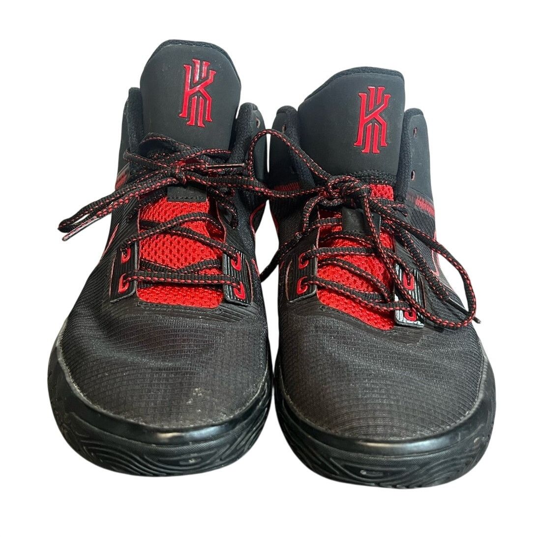 Nike Nike Kyrie Flytrap Athletic Sneakers Black/Red Size 10.5 Size US 10.5 / EU 43-44 - 5 Thumbnail