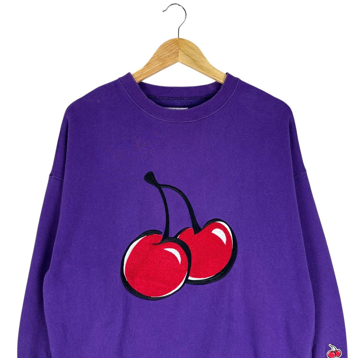 Japanese Brand KIRSH CHERRY CUTE SWEATSHIRT Size M / US 6-8 / IT 42-44 - 2 Thumbnail