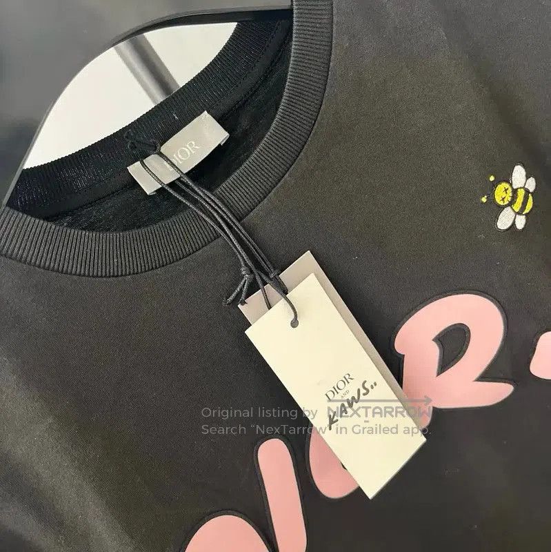 Dior Dior Black Cotton Short Sleeve T. Size XS / US 0-2 / IT 36-38 - 3 Thumbnail