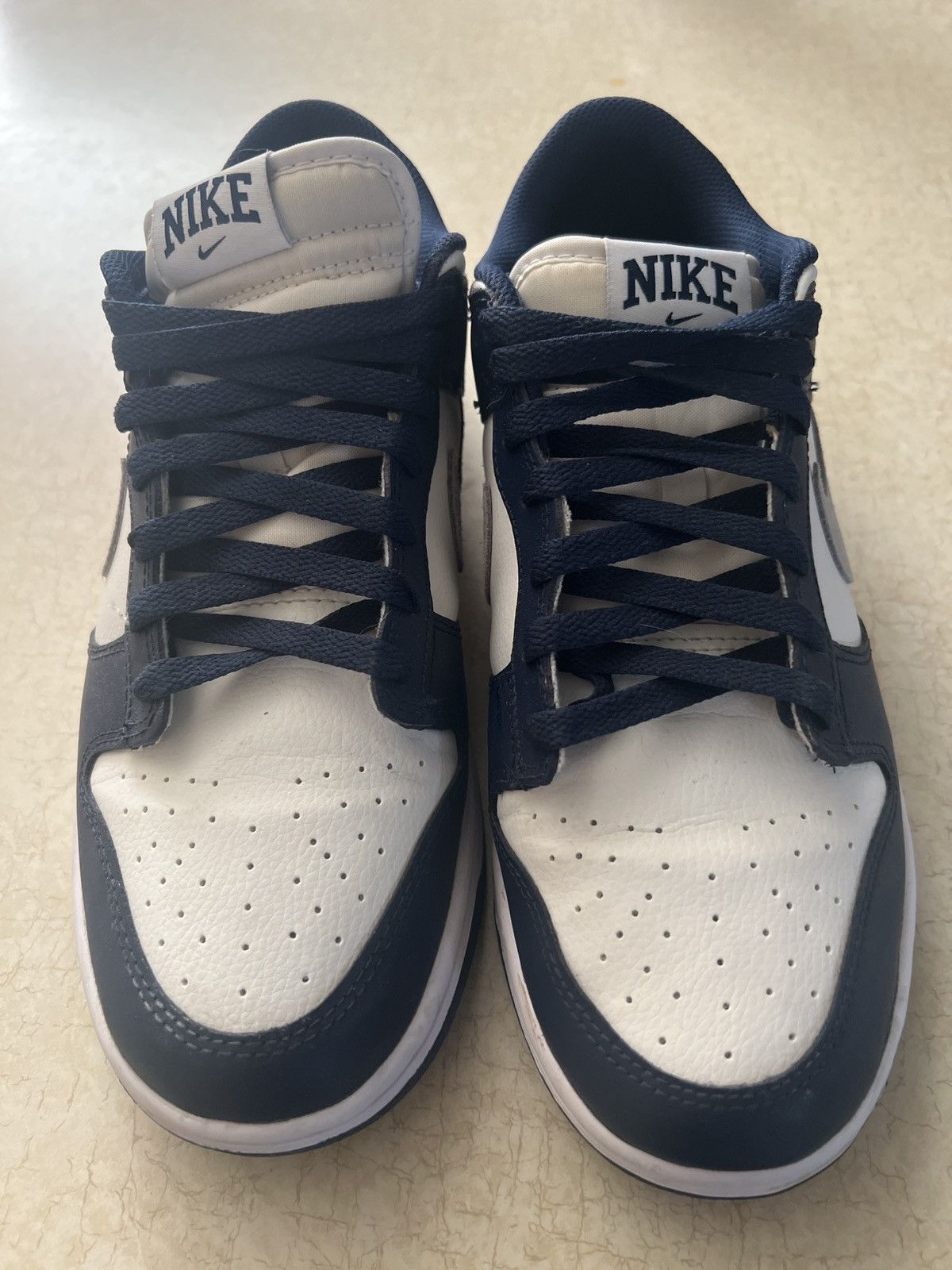 Nike Nike Dunk Low Midnight Navy Size US 9.5 / EU 42-43 - 3 Thumbnail