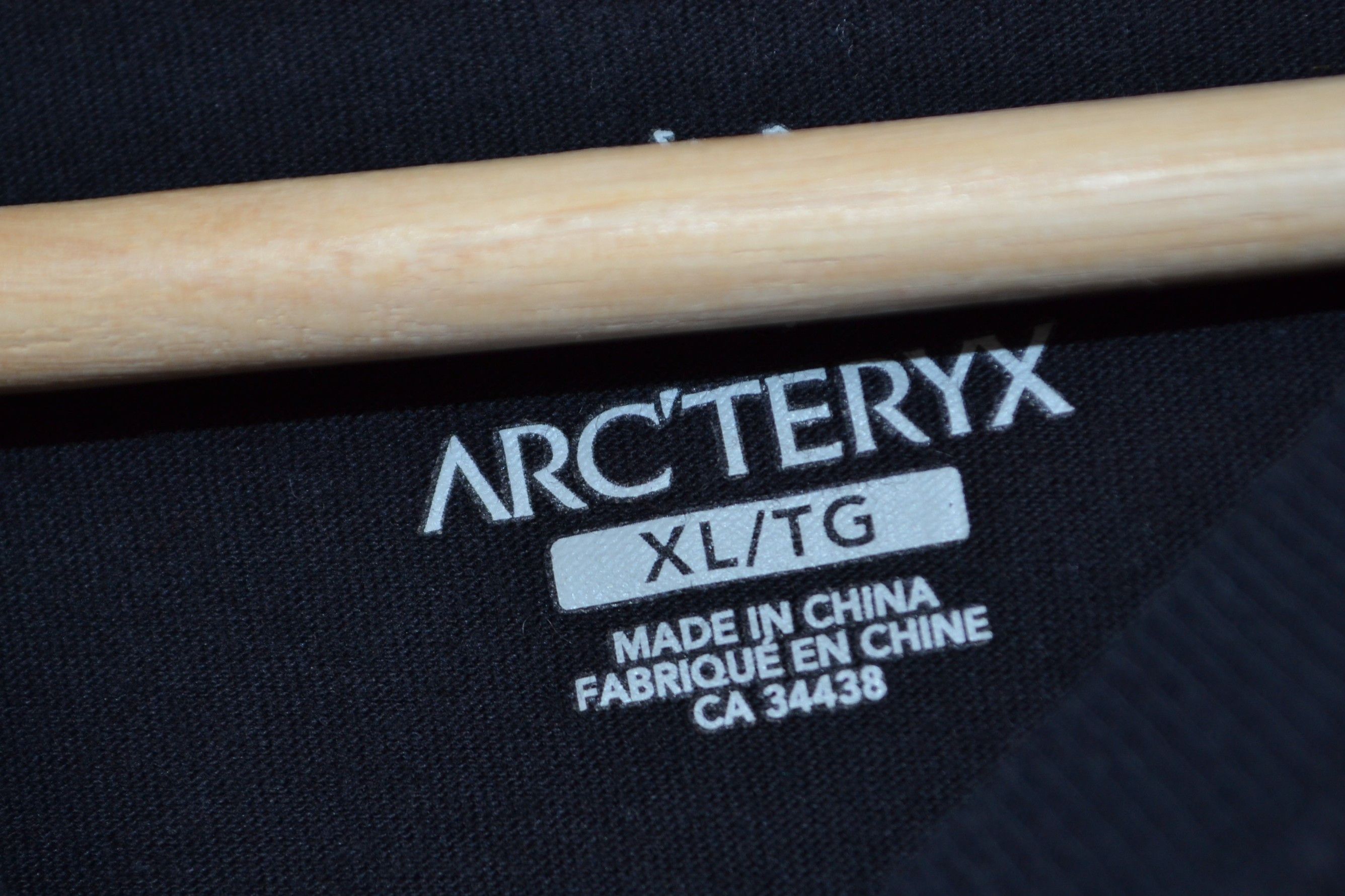 Arc'teryx Arc’teryx Graphic T Shirt XL Black Cotton Size US XL / EU 56 / 4 - 7 Thumbnail