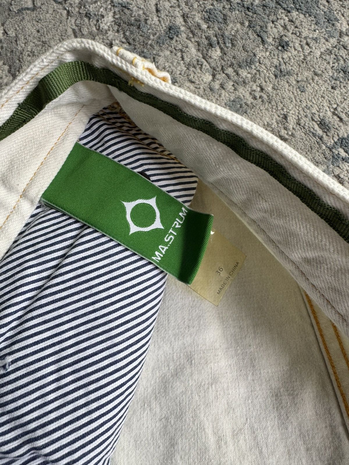 MA.STRUM Ma.Strum Cotton white/Cream Pants Size 36 Size US 34 / EU 50 - 9 Thumbnail