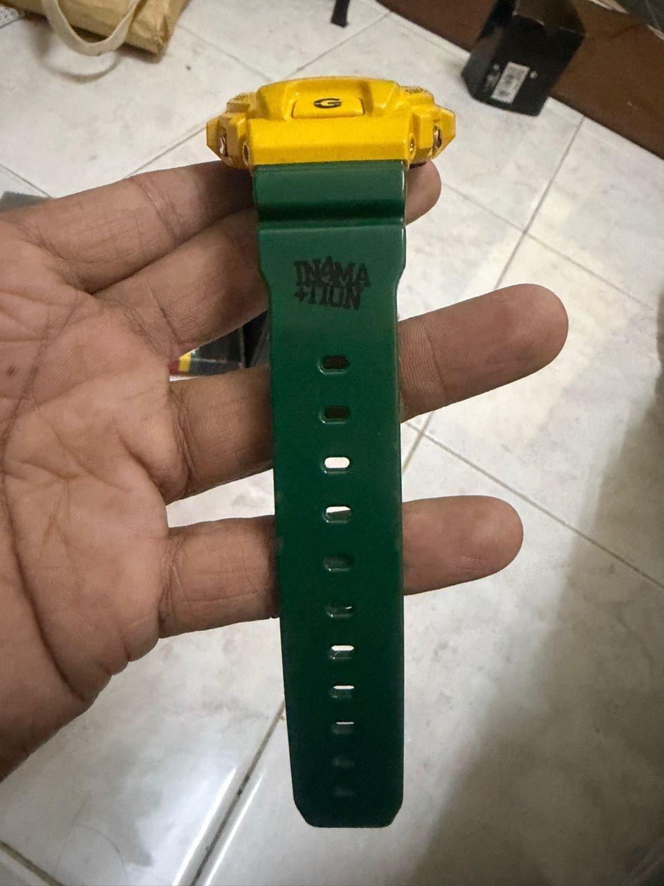 G Shock G shock Rasta in4mation collaboration watch Size ONE SIZE - 6 Thumbnail
