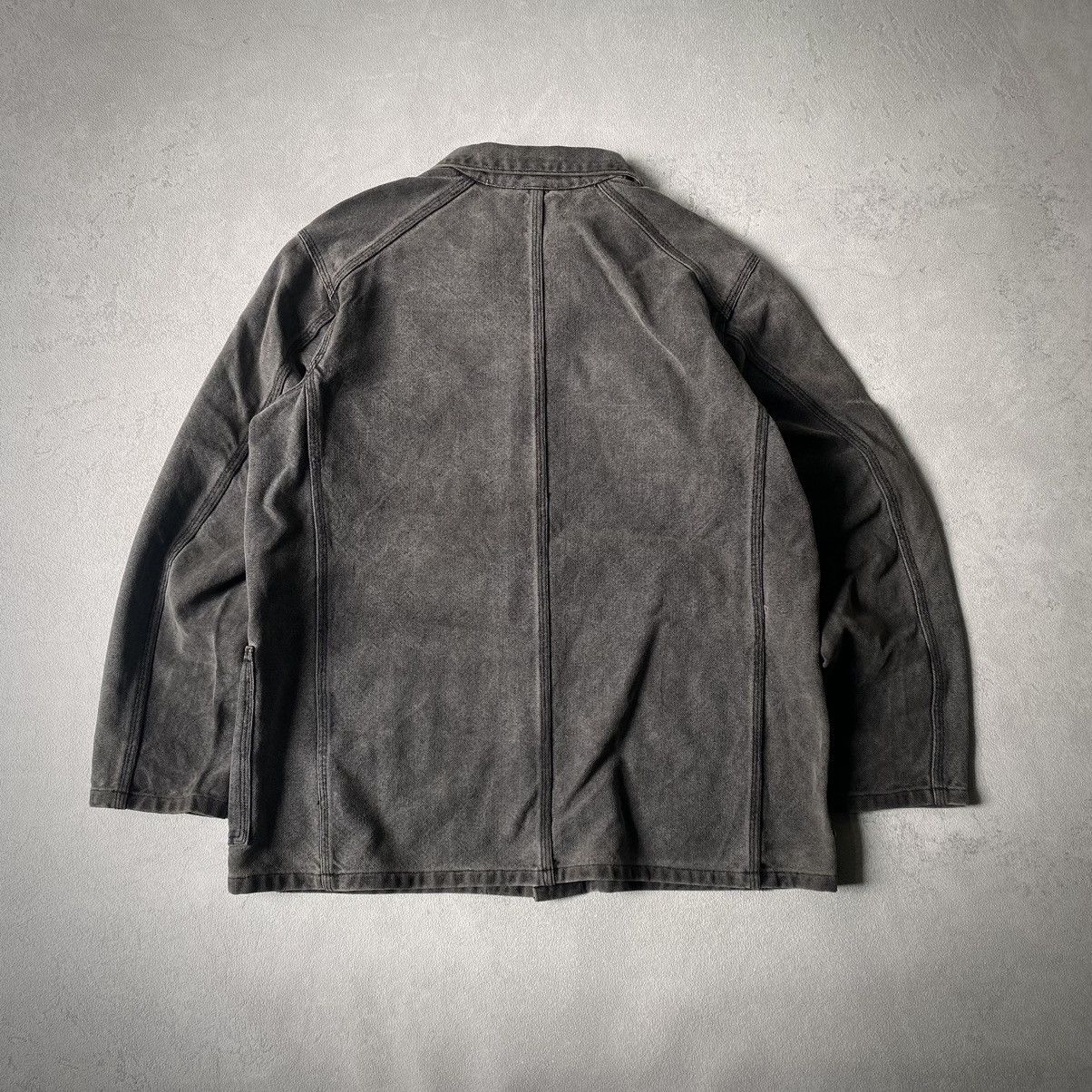Japanese Brand Rip Van Winkle japan black washed chore jacket Size US M / EU 48-50 / 2 - 4 Thumbnail