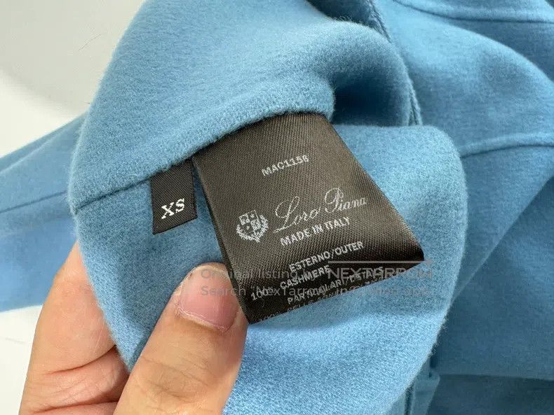 Loro Piana Loro Piana Sky blue cashmere hoodie jacket Size XS / US 0-2 / IT 36-38 - 5 Thumbnail