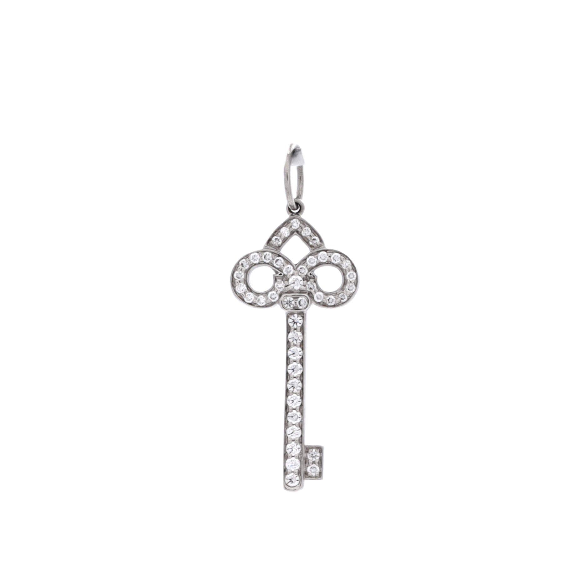 Tiffany & Co. Fleur De Lis Key Pendant Size ONE SIZE - 1 Thumbnail