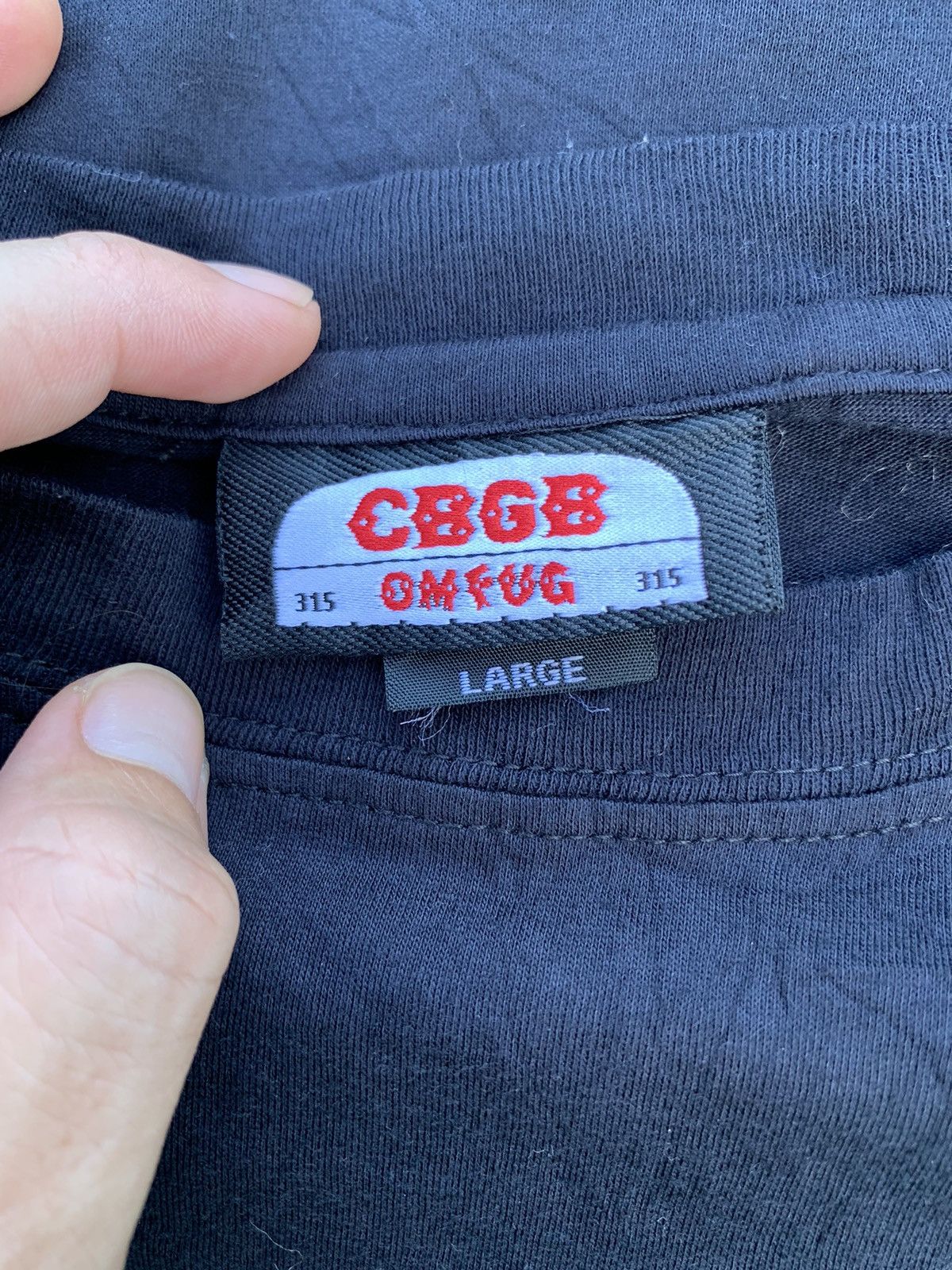 Band Tees × Vintage CBGB AND OMFUG Home of Underground Rock Shirt Size US S / EU 44-46 / 1 - 5 Thumbnail