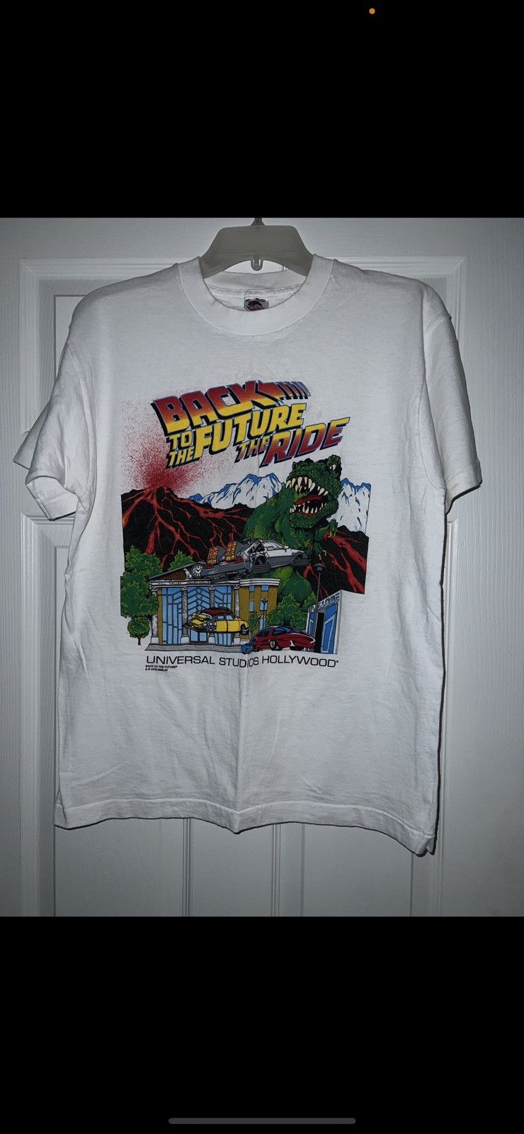 Fruit Of The Loom Vintage back 2 the future universal studios T-shirt Size US M / EU 48-50 / 2 - 1 Thumbnail