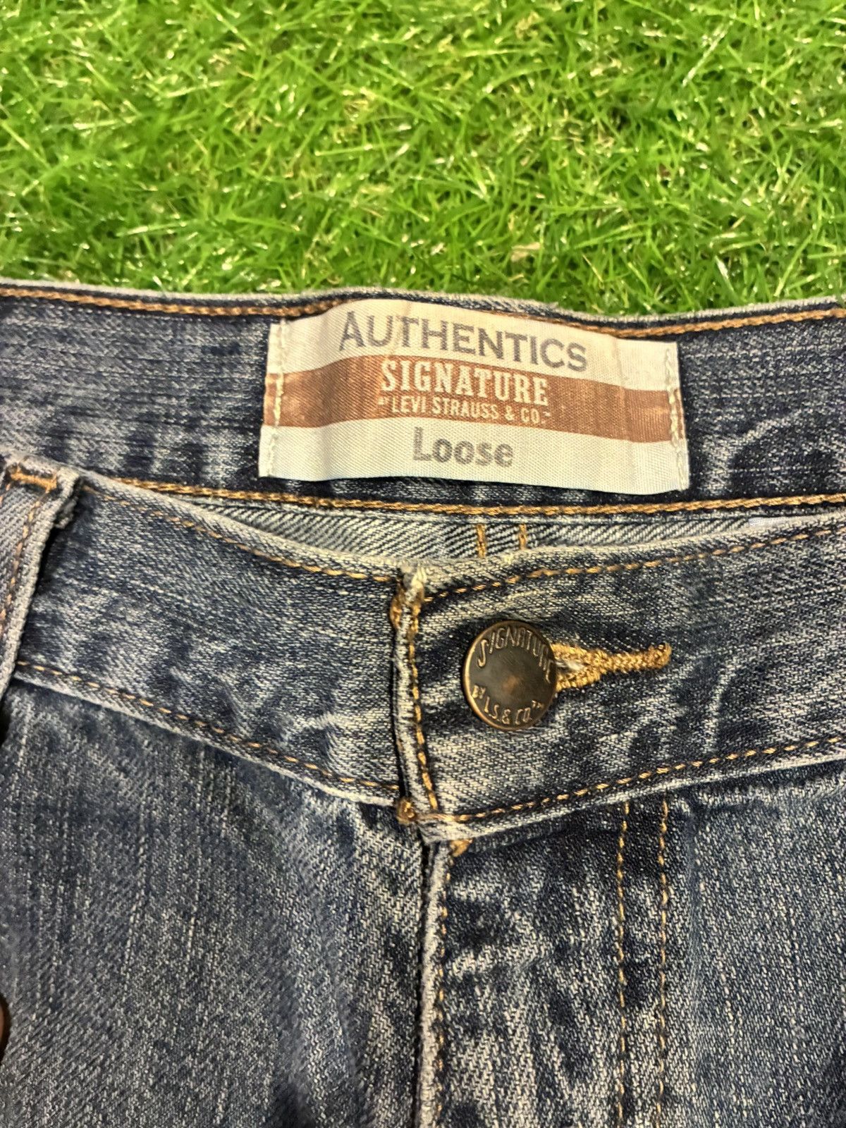 Levi's Custom Made Wide Leg Extreme Baggy Levis Denim Size US 34 / EU 50 - 3 Thumbnail