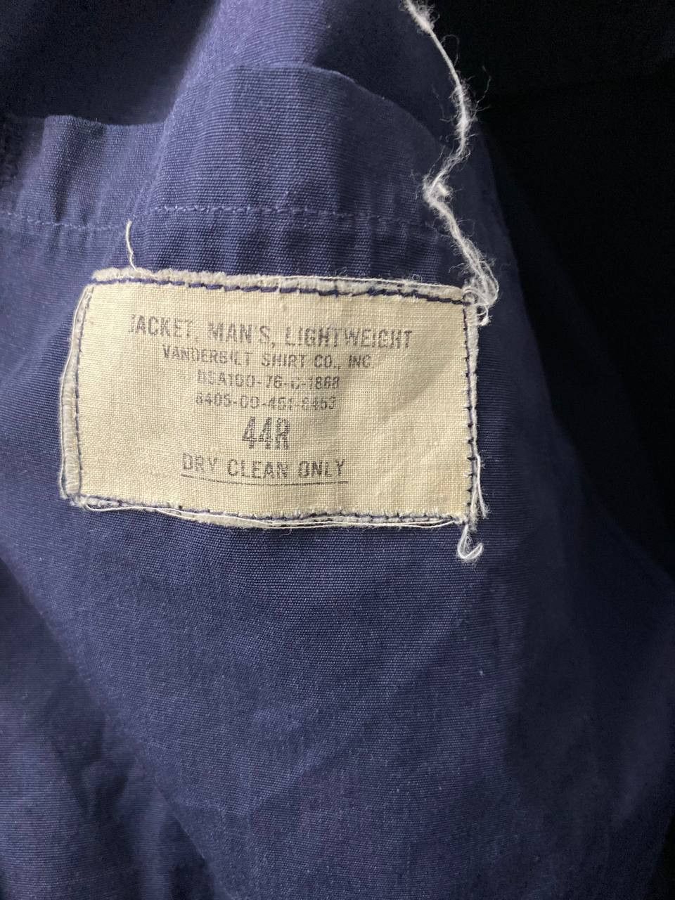 Vintage vintage military light jacket general zipper Size US XL / EU 56 / 4 - 5 Thumbnail
