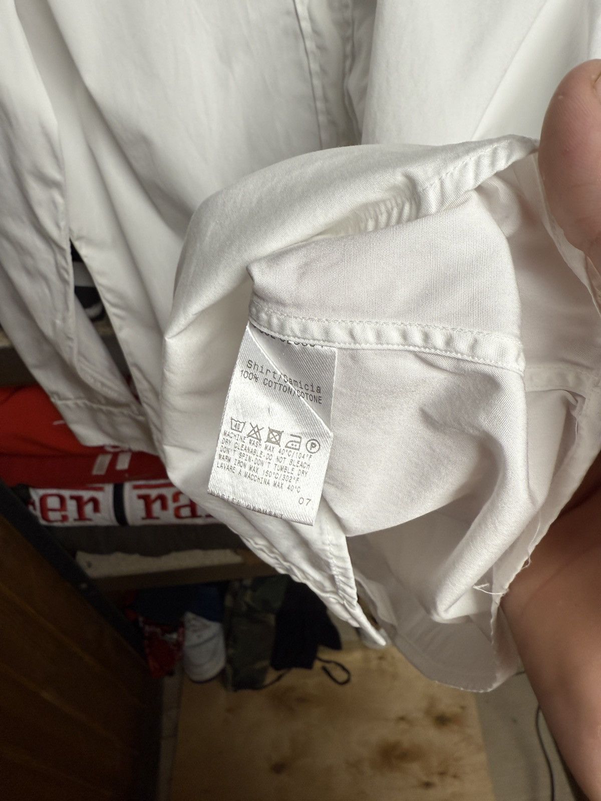 Gucci Gucci Shirt White size 44/17 Size US L / EU 52-54 / 3 - 9 Thumbnail