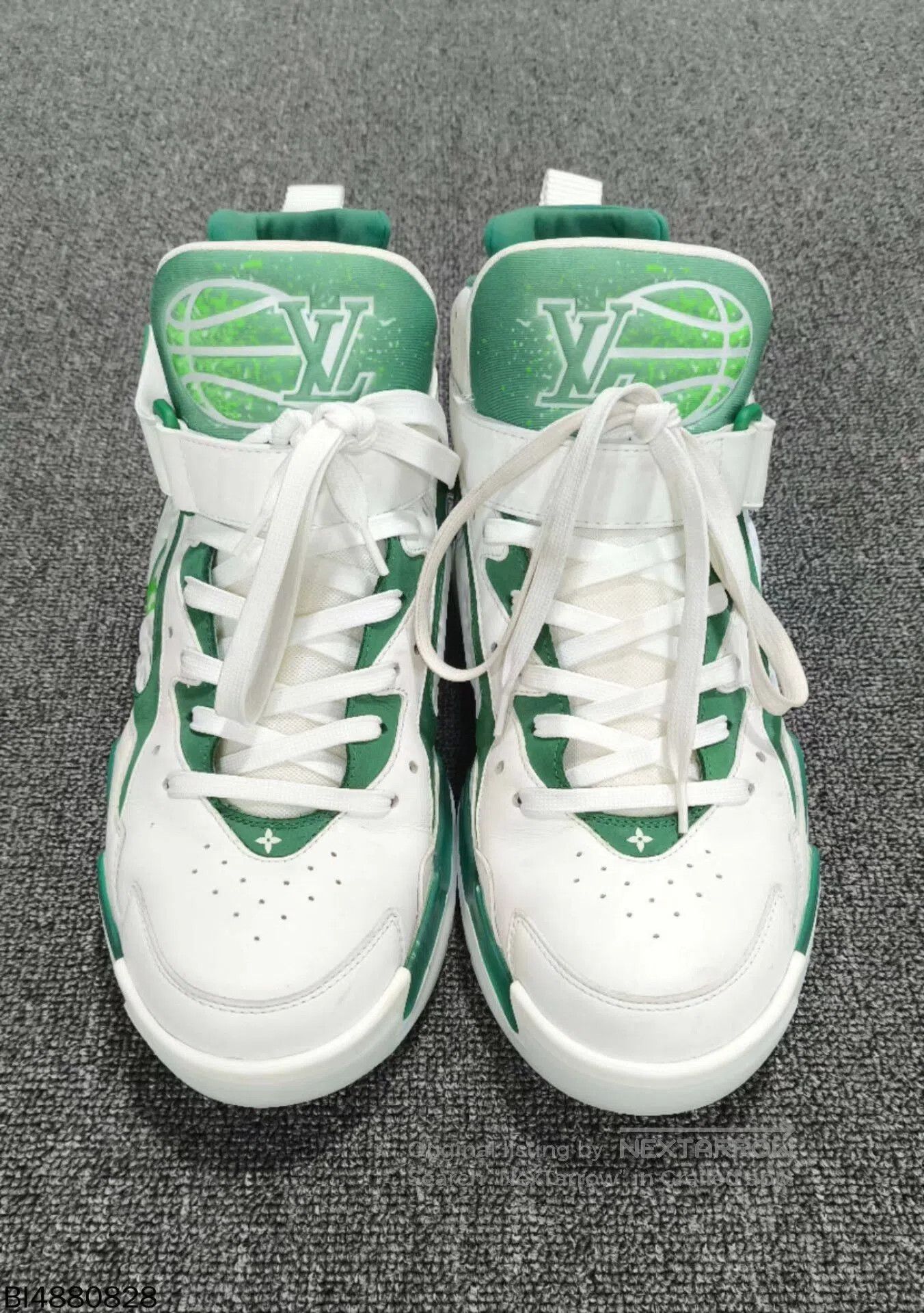 Louis Vuitton louis vuitton trainer 2.0 green and white. Size US 8.5 / EU 41-42 - 5 Thumbnail