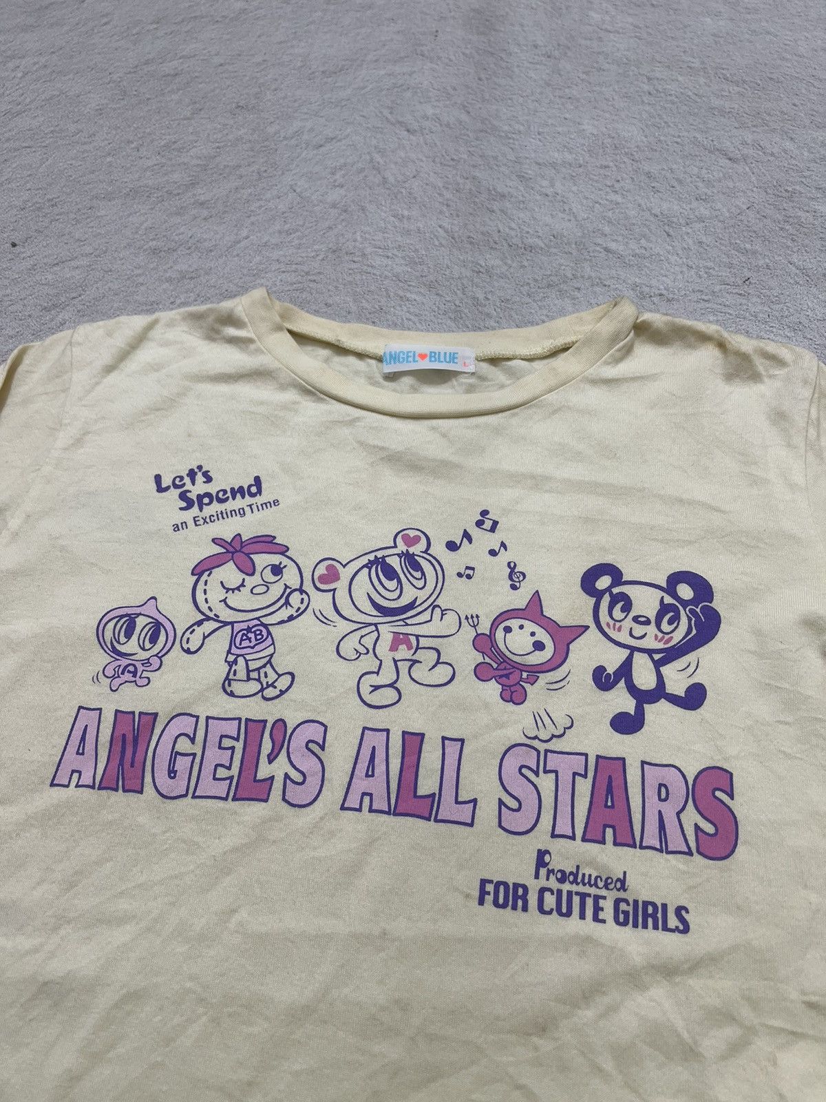Hysteric Glamour × Undercover 2000s Angel Blue Japanese Cute Poem Ls Tee y2k Lgb Ifsix Size US S / EU 44-46 / 1 - 2 Thumbnail