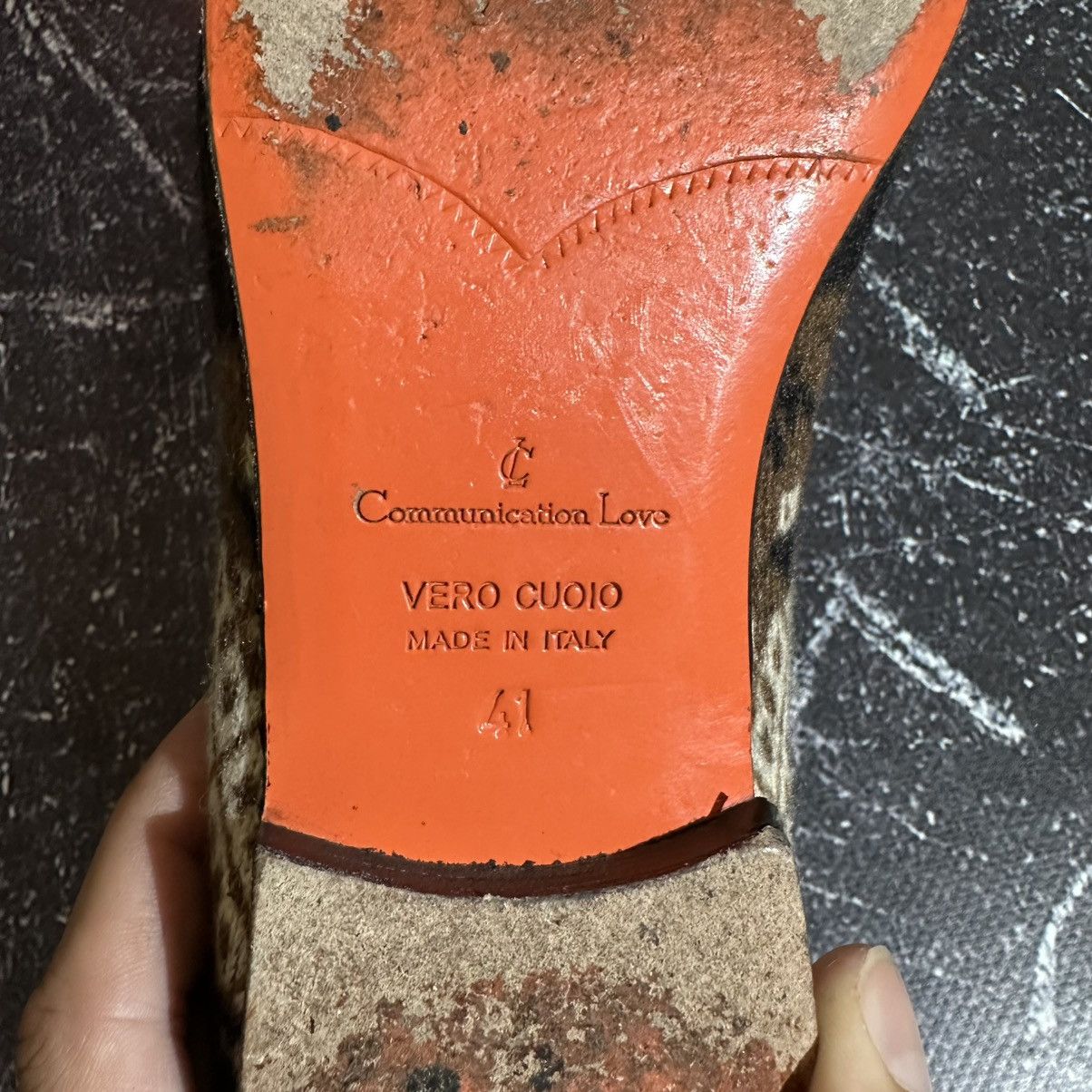 Other COMMUNICATION LOVE - Avantgarde Loafers Size 41 Gucci Style Size US 7.5 / EU 40-41 - 11 Thumbnail