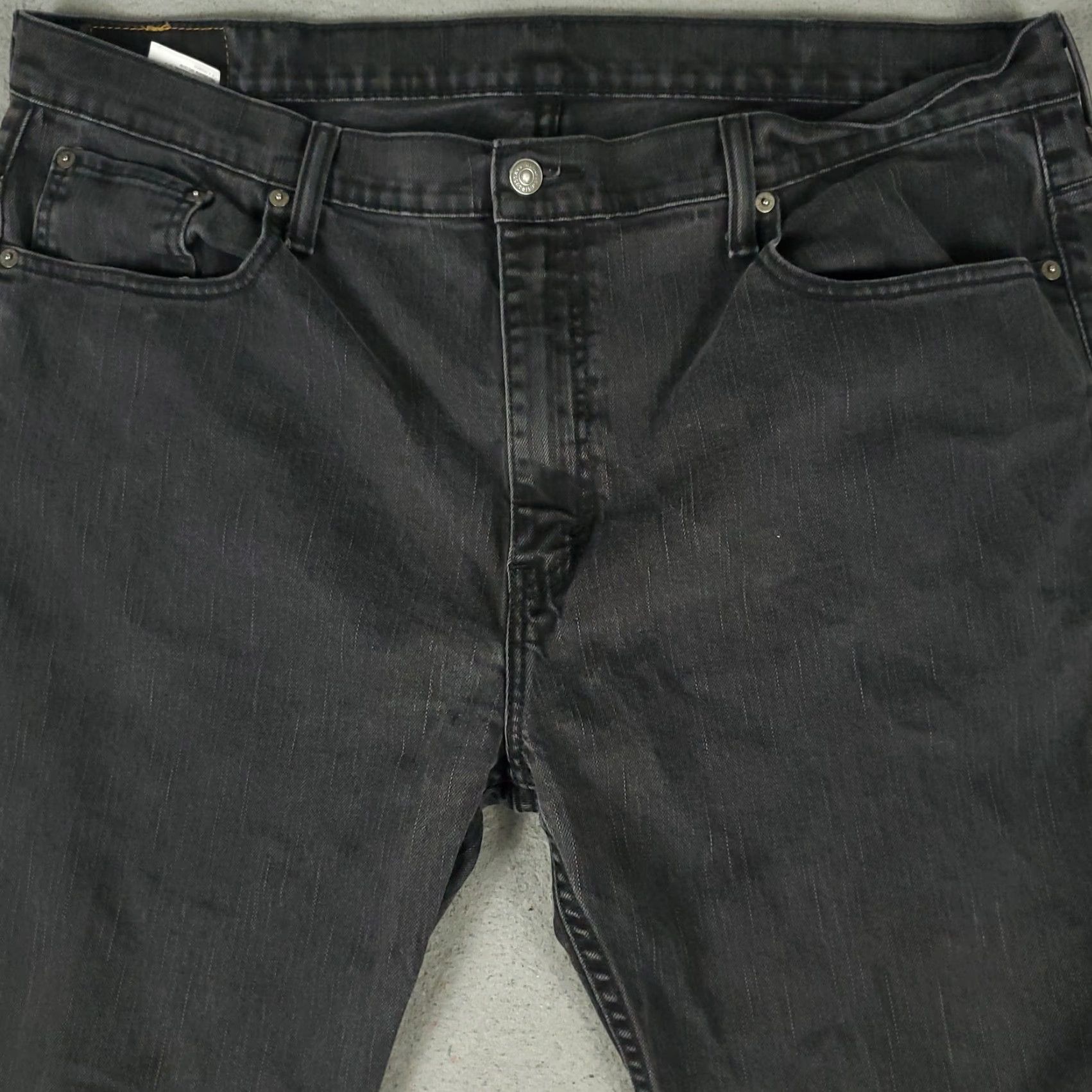 Levi's Levi's 569 Jeans Mens 40x28 Gray Denim Regular Straight 5-Pocket Zip Levi's Logo Vintage: No Mens Denim Pants Size US 40 / EU 56 - 2 Thumbnail