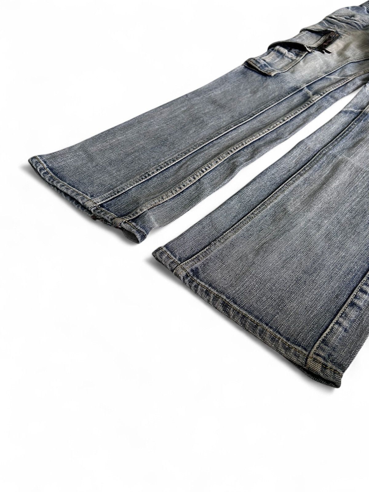 Nicole Club × Vintage NICOLE CLUB FOR MEN Japanese Pocket Utility Cargo Jeans Size US 30 / EU 46 - 7 Thumbnail