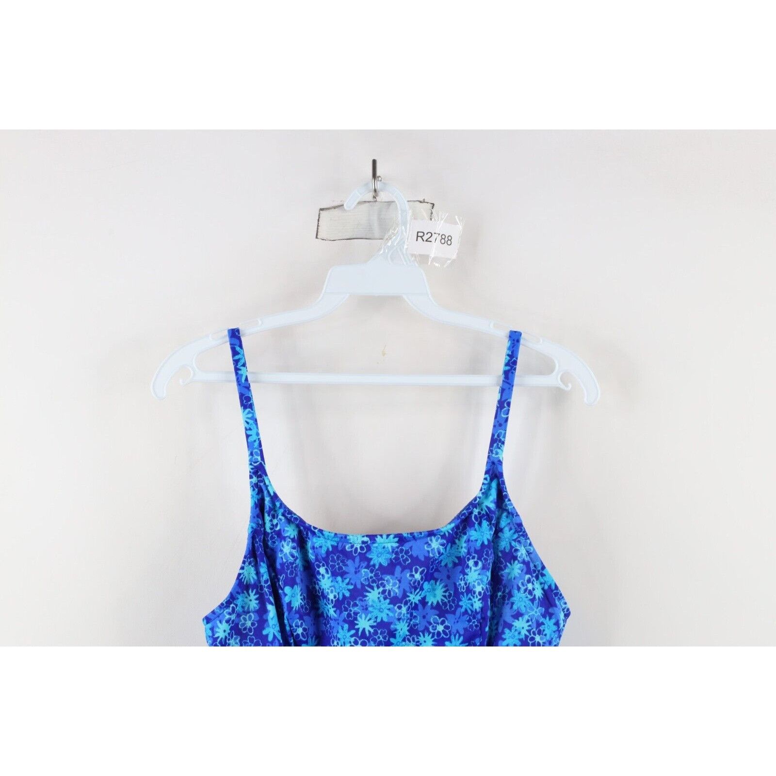 Vintage Vintage 90s Streetwear Flower Floral One Piece Swim Suit Size XXL / US 16-18 / IT 52-54 - 2 Thumbnail