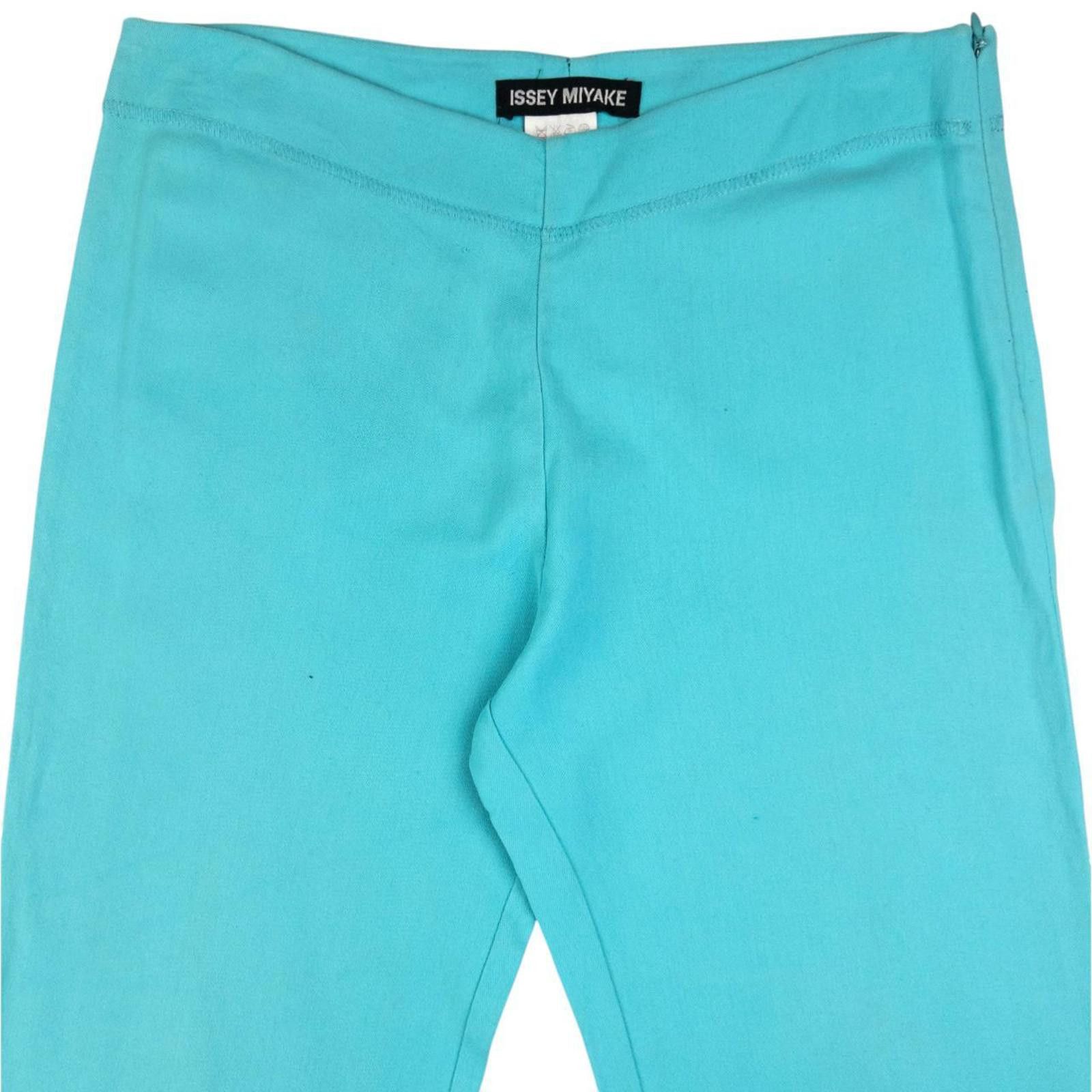 Issey Miyake Vintage Issey Miyake Stretch Flared Trousers Womens Size W26 Size 26" / US 2 / IT 38 - 4 Thumbnail