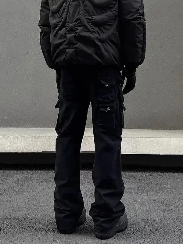 Japanese Brand VIBE Street Retro Heavyweight Multi-Pocket Cargo Jeans Size US 32 / EU 48 - 7 Thumbnail