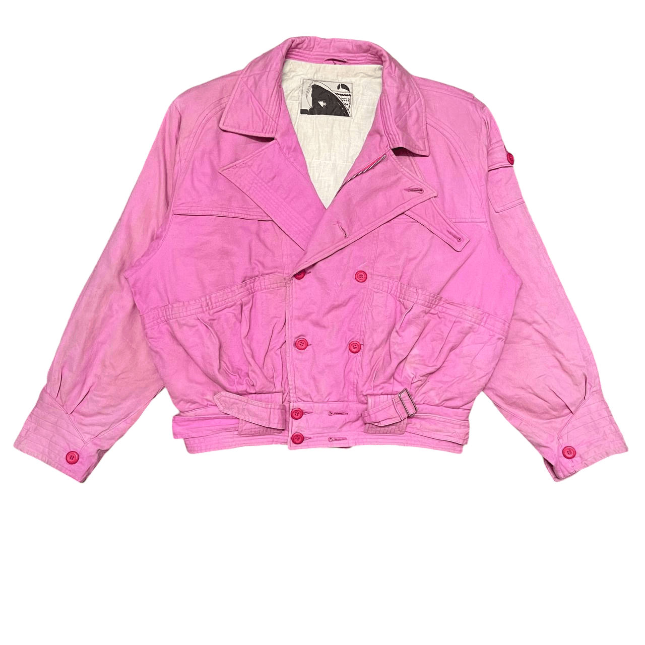 Issey Miyake Vintage Issey Miyake Inspired Bomber Style Jacket with Belt Size US L / EU 52-54 / 3 - 11 Thumbnail