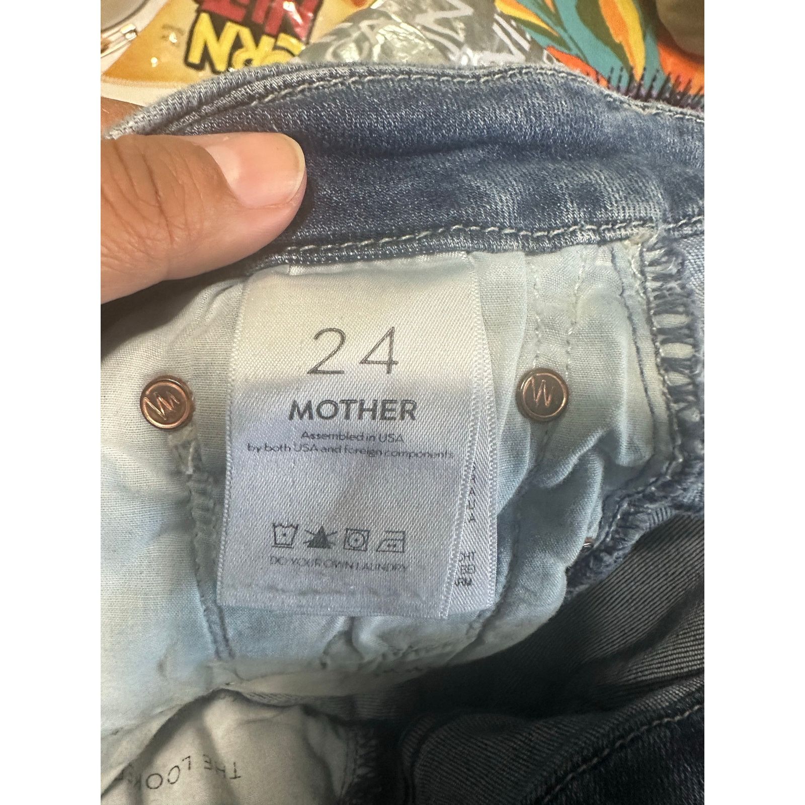 MOTHER Mother The Looker Skinny Jeans – Size 24, Sleek & Chic Fit Size 24" / US 00 / IT 34 - 4 Thumbnail