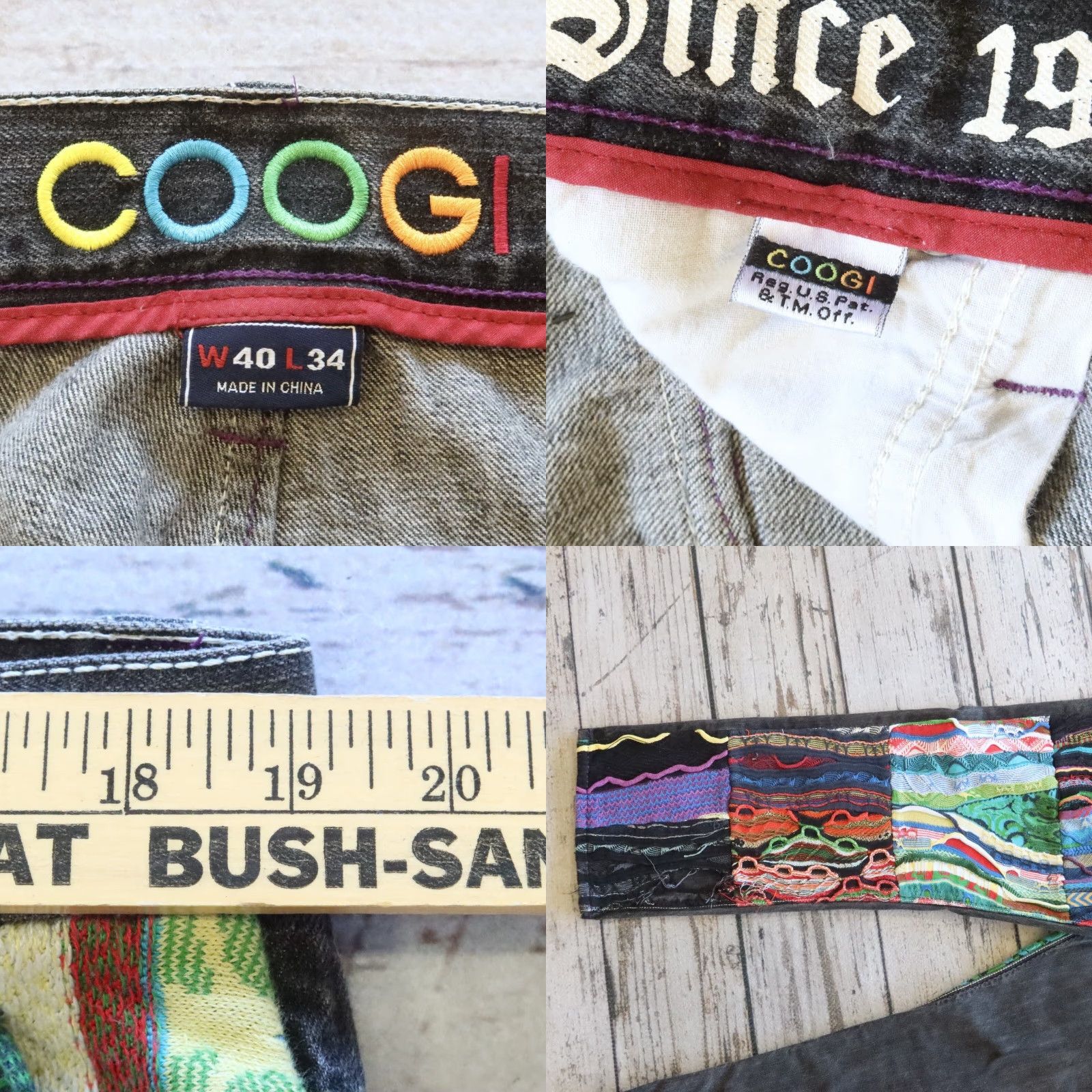 Coogi VINTAGE COOGI Jeans Shirt Mens XS? Size US L / EU 52-54 / 3 - 8 Thumbnail