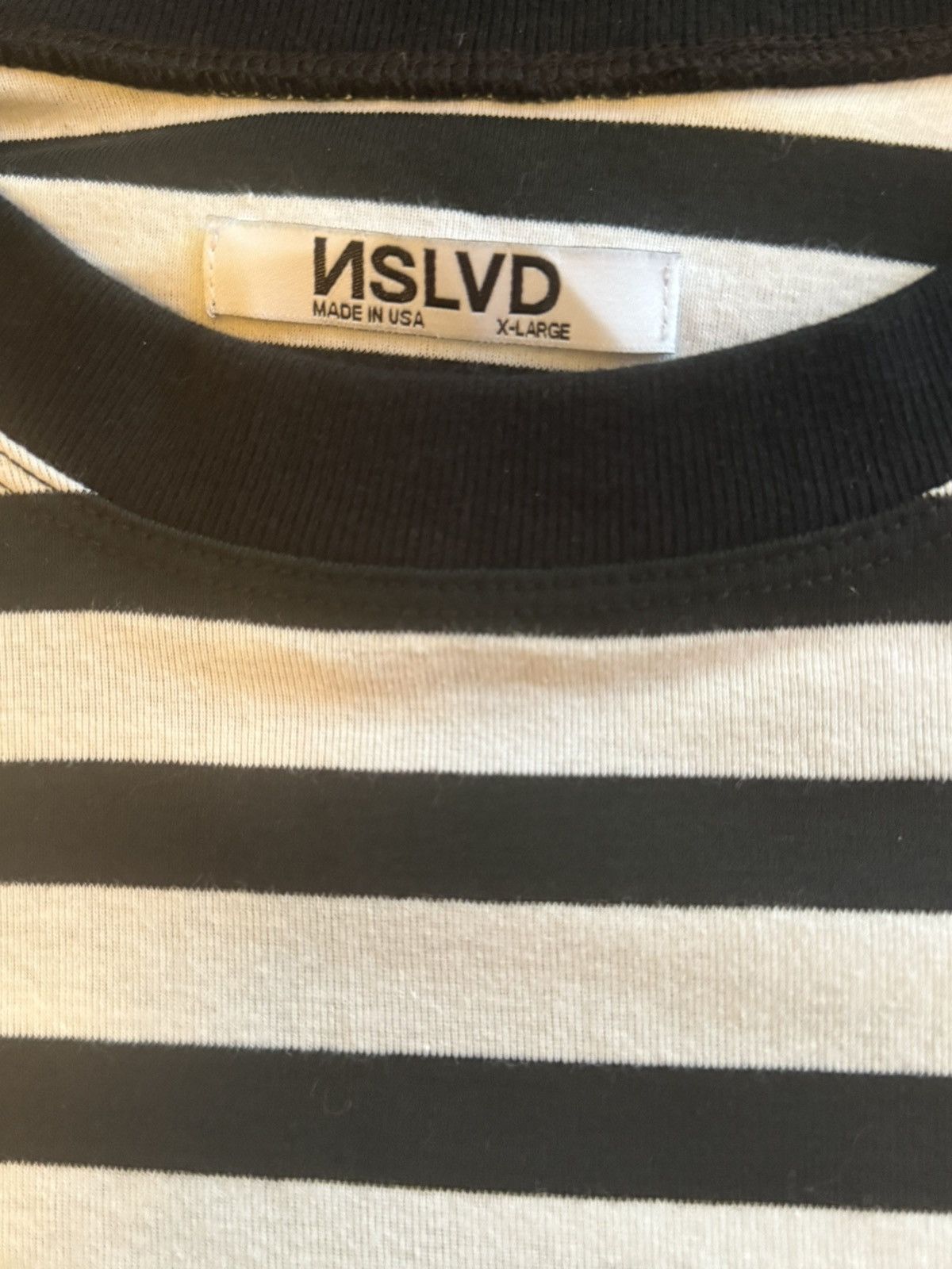 Other NSLVD long sleeve black and white stripes xl short Size US XL / EU 56 / 4 - 2 Thumbnail