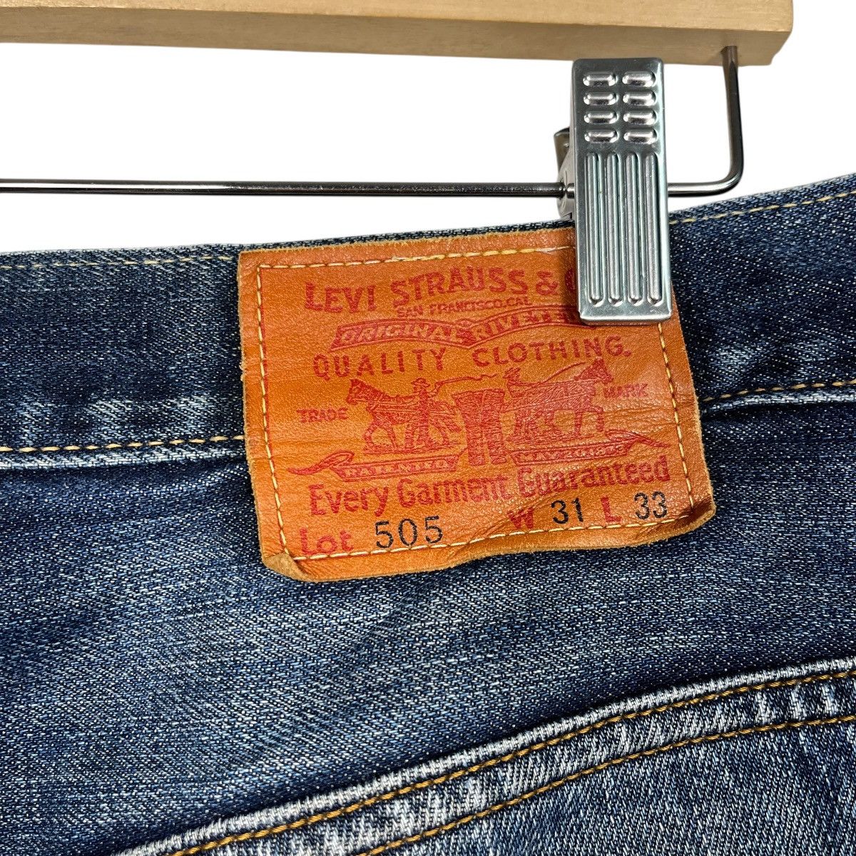 Levi's Vintage Y2k Levis Lot 505 Distressed Denim Jeans Size US 31 - 16 Thumbnail