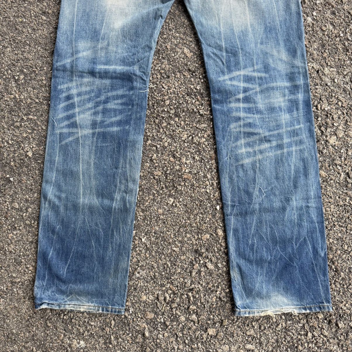 Japanese Brand × Jean VINTAGE JAPANESE ZJ RIPPEP FADED JEAN DENIM PANTS Size US 37 - 10 Thumbnail