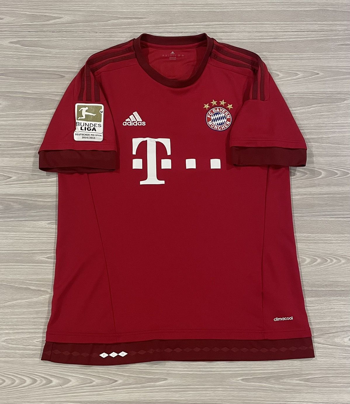 Adidas Adidas 2014 Bayern Munich Gotze #19 Soccer Jersey Mens Large Size US L / EU 52-54 / 3 - 4 Thumbnail