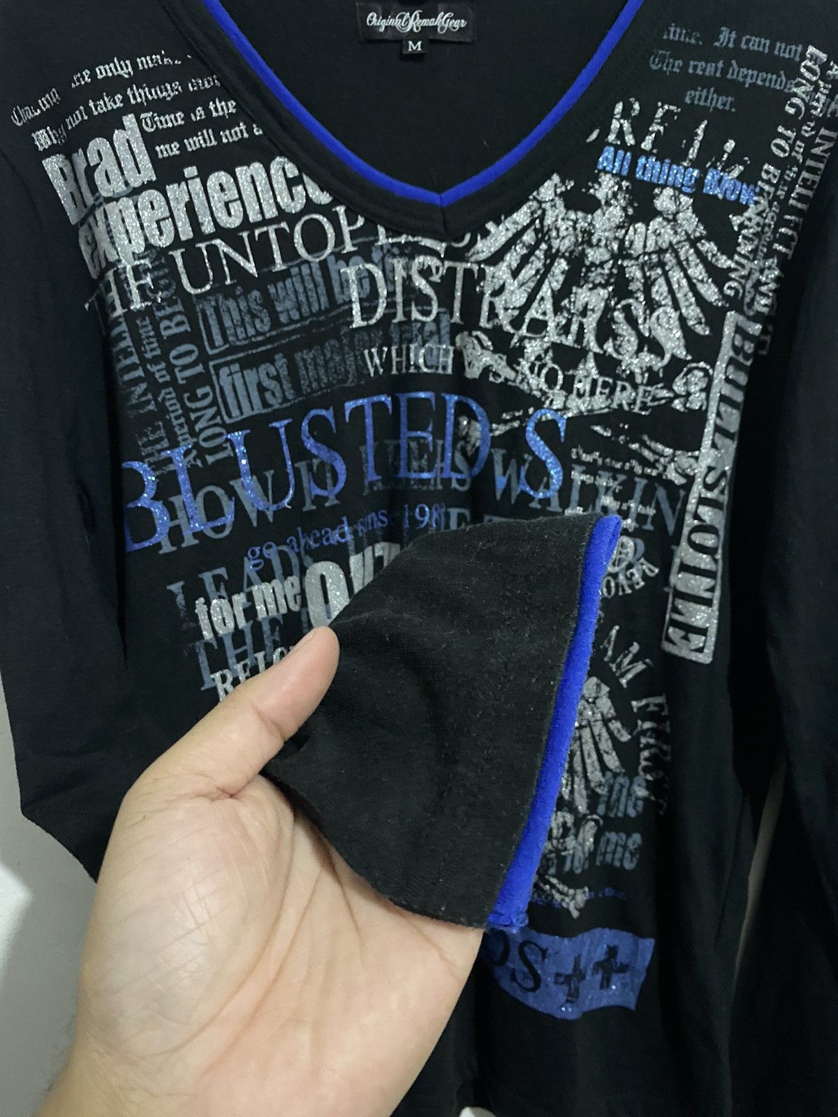 If Six Was Nine 💸BINDINGOFFER💸Remakgear-Japanese Poem Ifsixwasnine lgb style Size US M / EU 48-50 / 2 - 3 Thumbnail